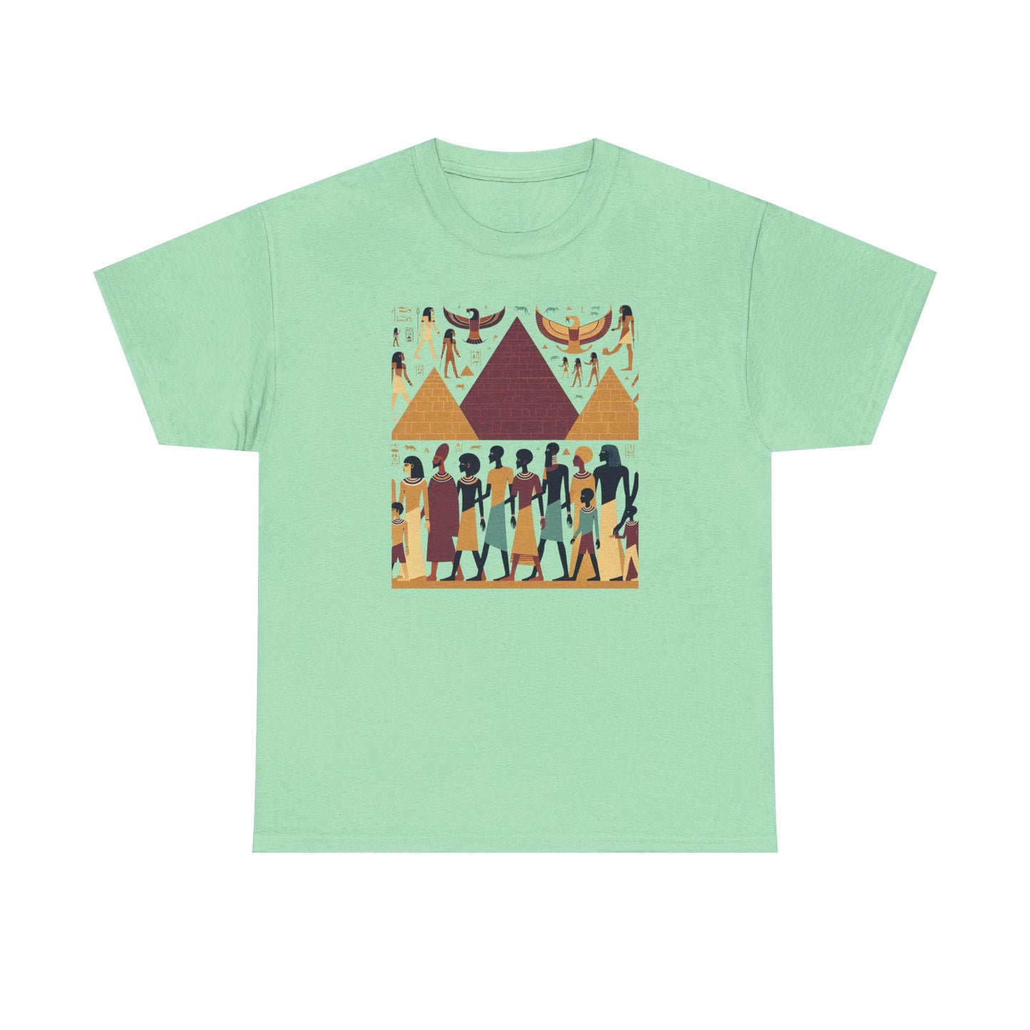 Hieroglyphic Recall, Unisex Heavy Cotton Tee - Psychonaut Swag