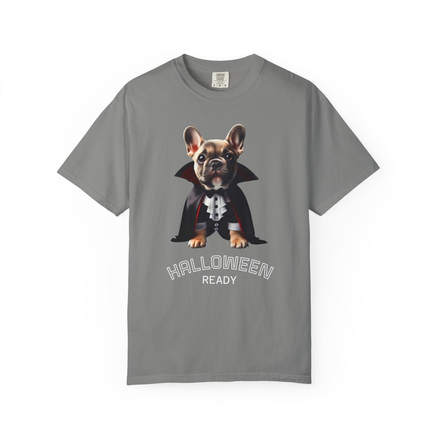 Funny French Bulldog Vampire T-Shirt, Pet Lover Gift, Halloween Costume Tee, Dog Theme Apparel, Unisex Graphic Shirt