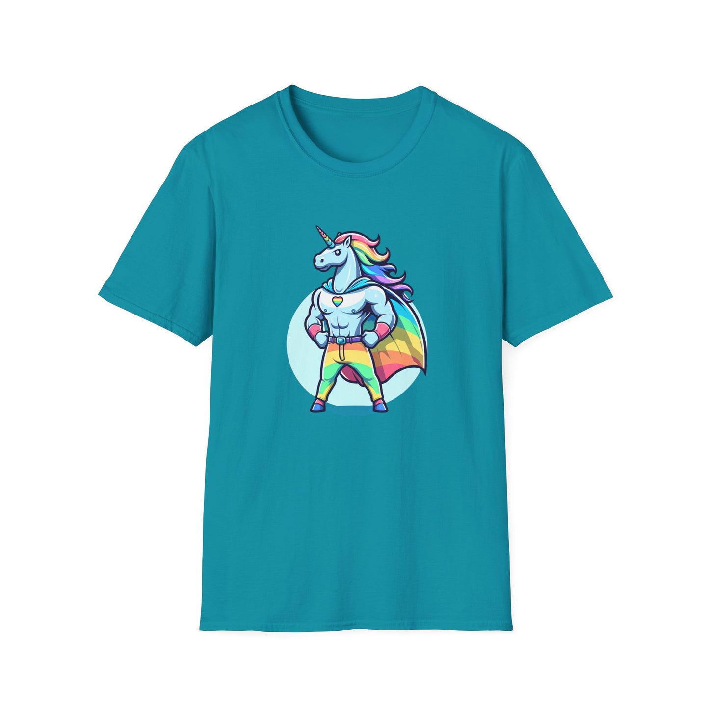 Dad Unicorn Superhero T-Shirt - Psychonaut Swag