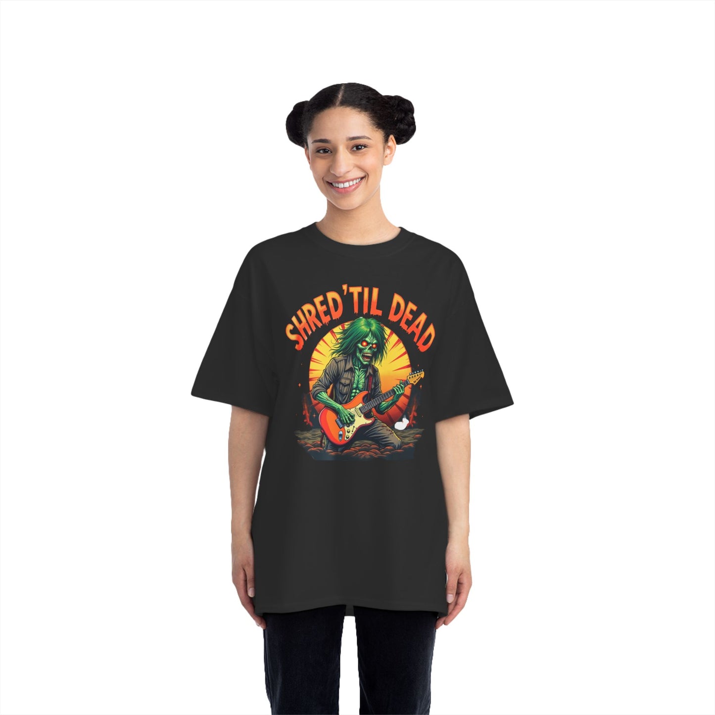 Rockin' Shred'Til Dead T-Shirt | Music Lover Gift, Concert Tee, Graphic Tee, Chill Vibes, Unique Band Merchandise - Psychonaut Swag
