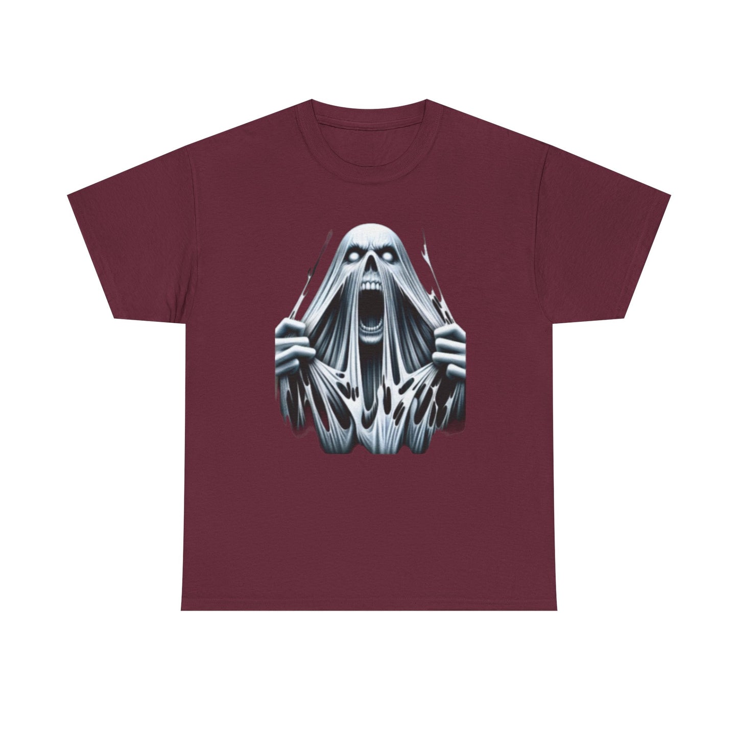 Free Spirit, Unisex Heavy Cotton Tee, Halloween Shirt, Scary Graphic Tee, Horror Movie Merch, Unisex Tee for Spooky Season