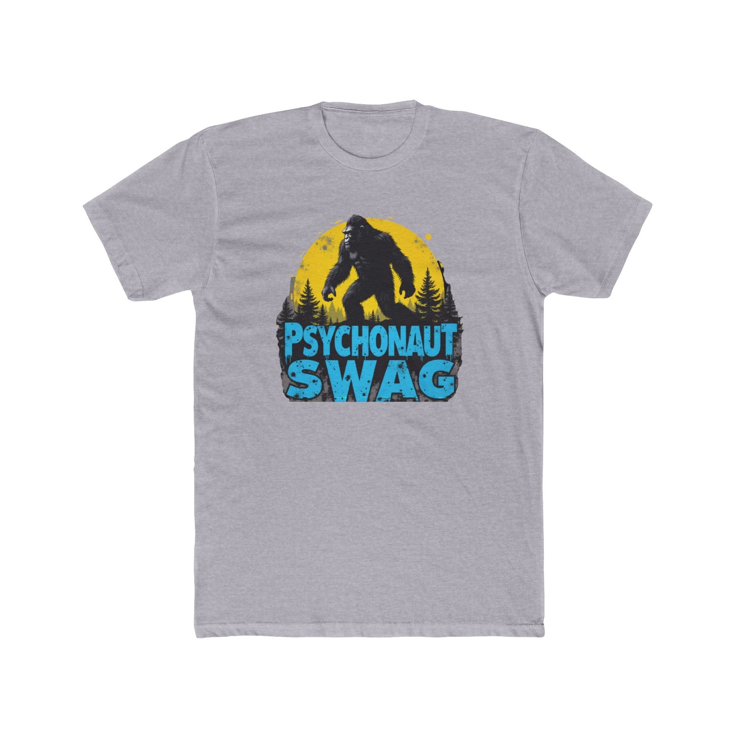 Sasquatch Stroll, Psychonaut Swag, Casual T-Shirt, Adventure Gear, Nature Lover's Gift, Cool Graphic Tee, Gift for Explorers