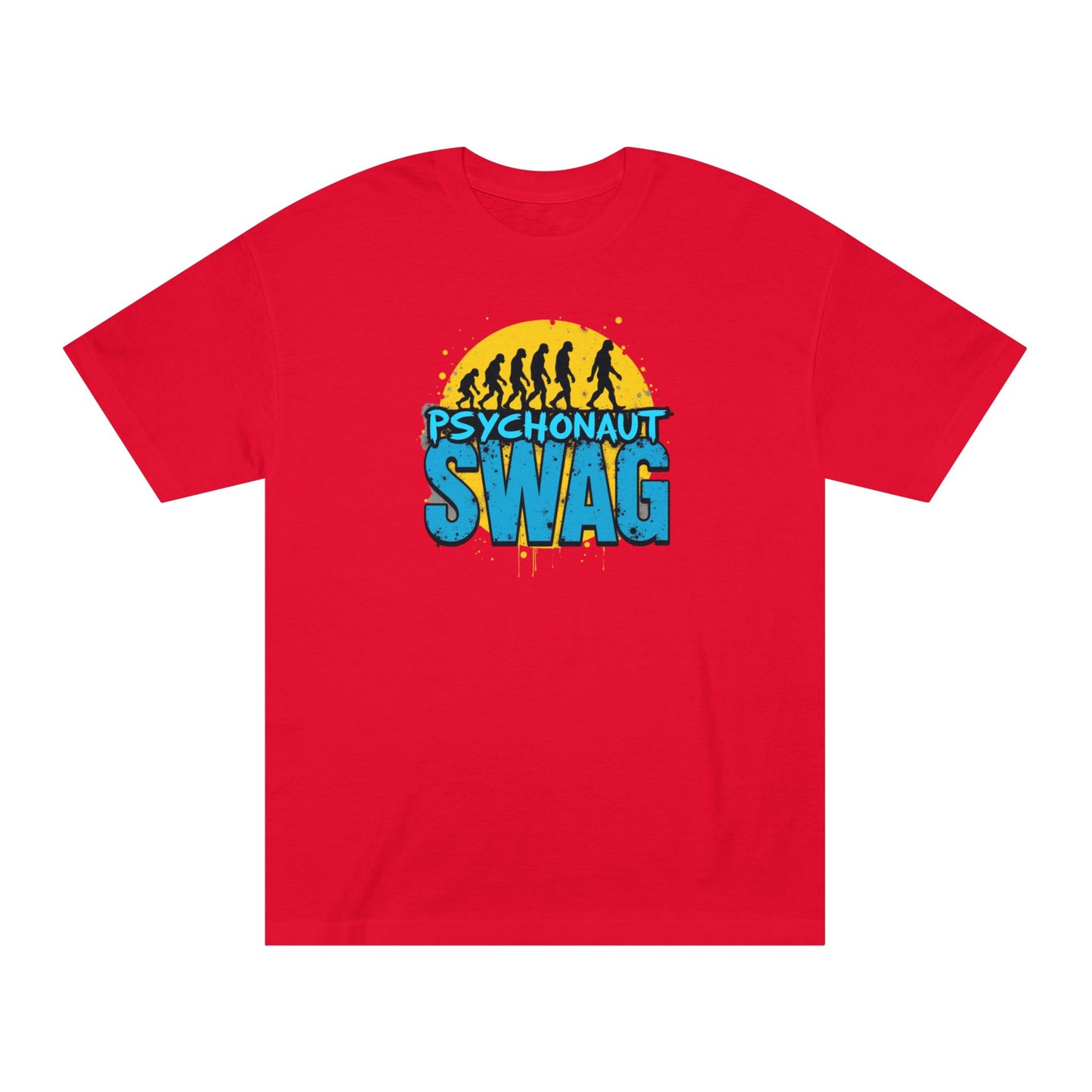 Psycho Swag Unisex Classic Tee - Trendy Graphic T-Shirt for Gamers & Psychonauts, Quirky Gift, Casual Wear, Unique Fashion - Psychonaut Swag