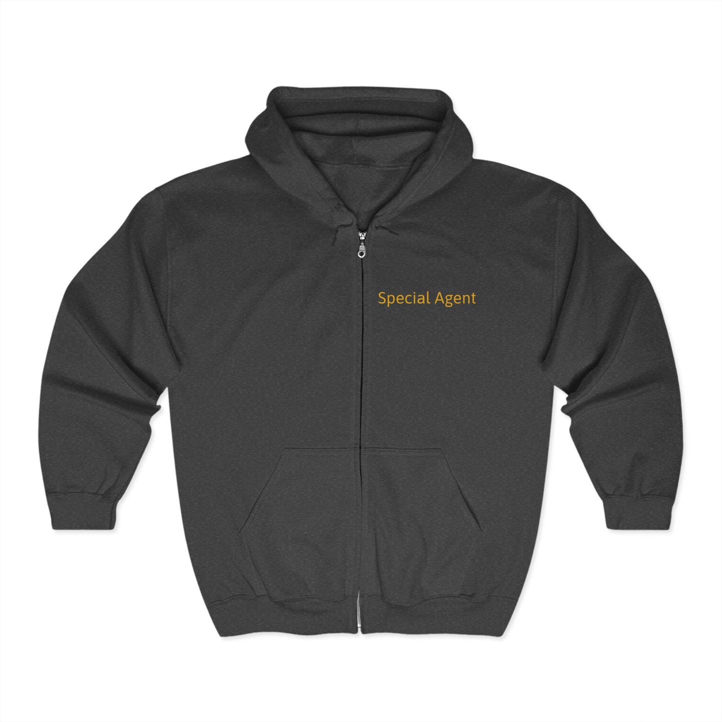 U.A.P. Special Agent Unisex Heavy Blend™ Full Zip Hooded Sweatshirt - Psychonaut Swag