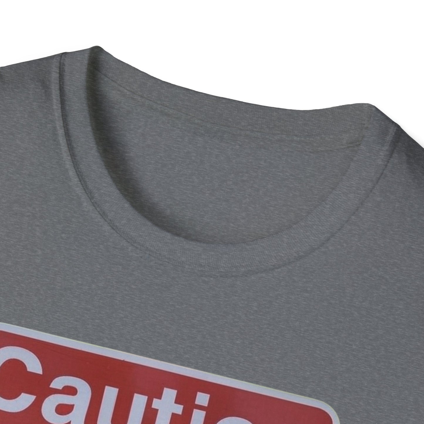 Caution, Karmic Poo, Unisex Softstyle T-Shirt - Psychonaut Swag