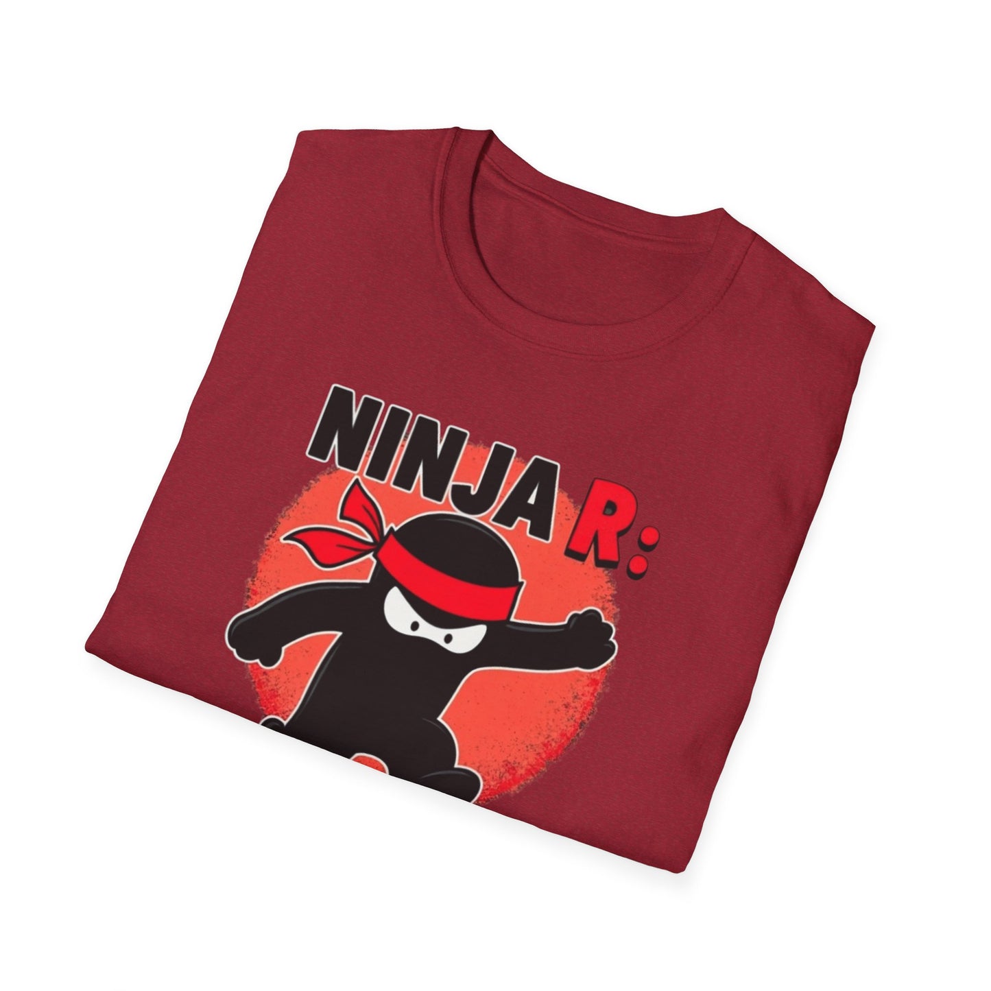 Ninja R, Unisex Softstyle T-Shirt - Psychonaut Swag
