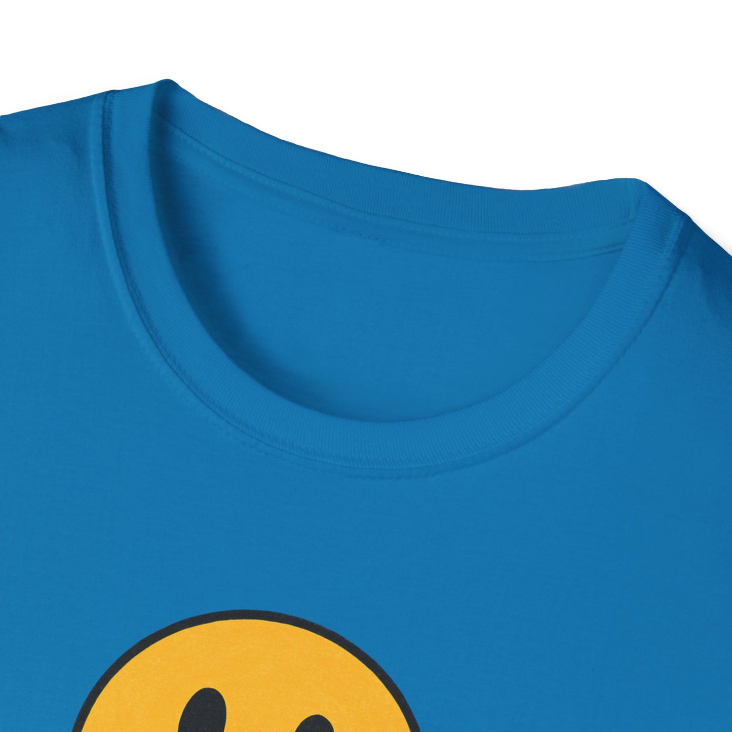 Smile Encouragement T-Shirt, Positive Vibes Tee, Unisex Graphic Shirt, Gift for Friends, Casual Wear, Everyday Comfort - Psychonaut Swag