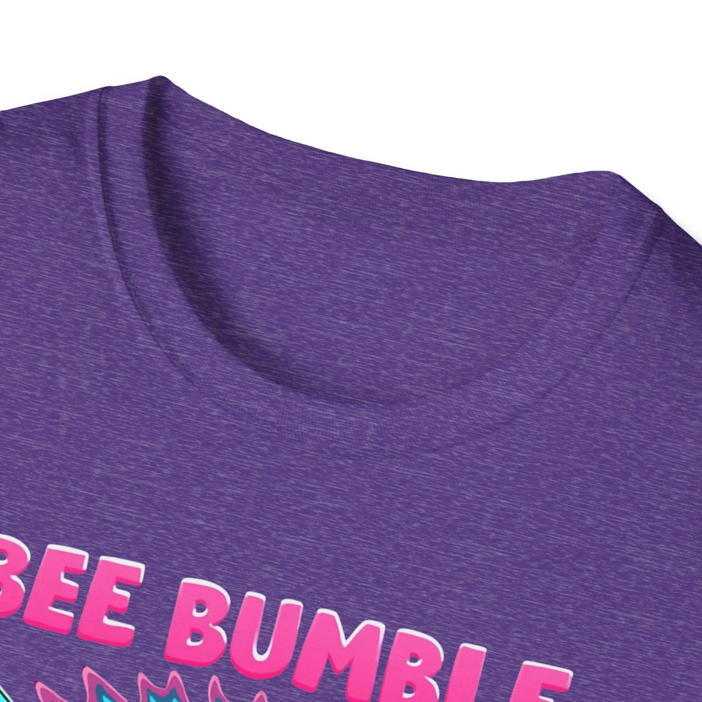 Bee Bumble T-Shirt, Retro Graphic Tee, Softstyle Unisex Shirt, Summer Fashion, Gift for Beekeepers, Eco-Friendly Tee - Psychonaut Swag