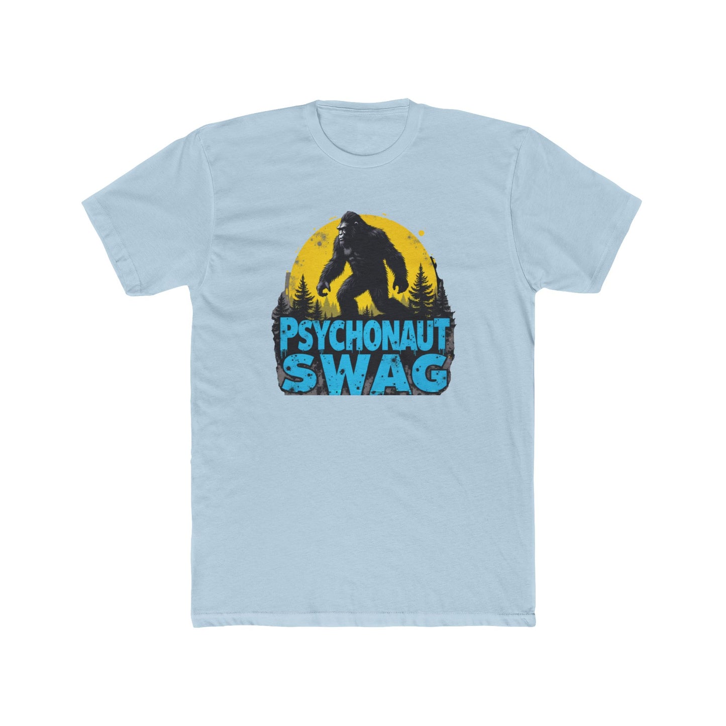 Sasquatch Stroll, Psychonaut Swag, Casual T-Shirt, Adventure Gear, Nature Lover's Gift, Cool Graphic Tee, Gift for Explorers
