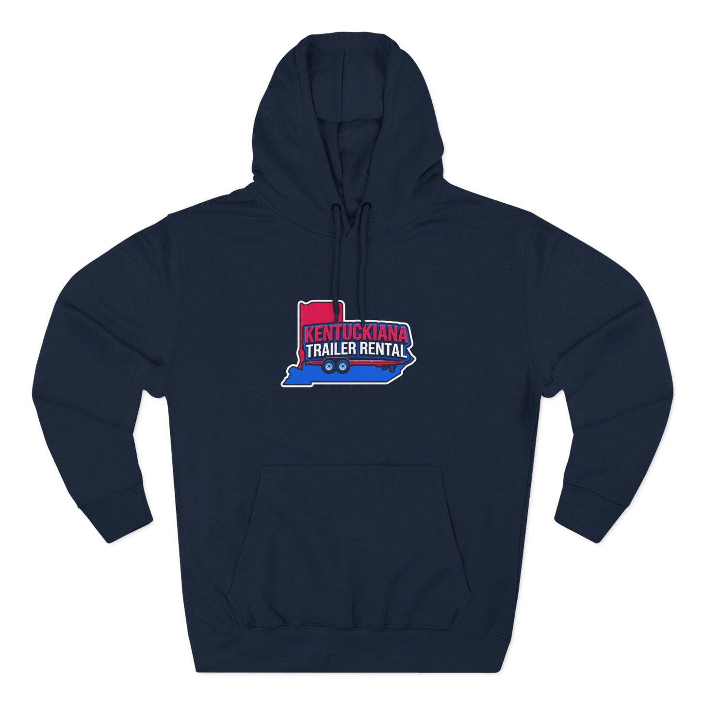 Kentuckiana Trailer Rental Hoodie | Cozy Casual Wear, Perfect for Road Trips, Gift for Outdoor Enthusiasts, Iconic Travel Style