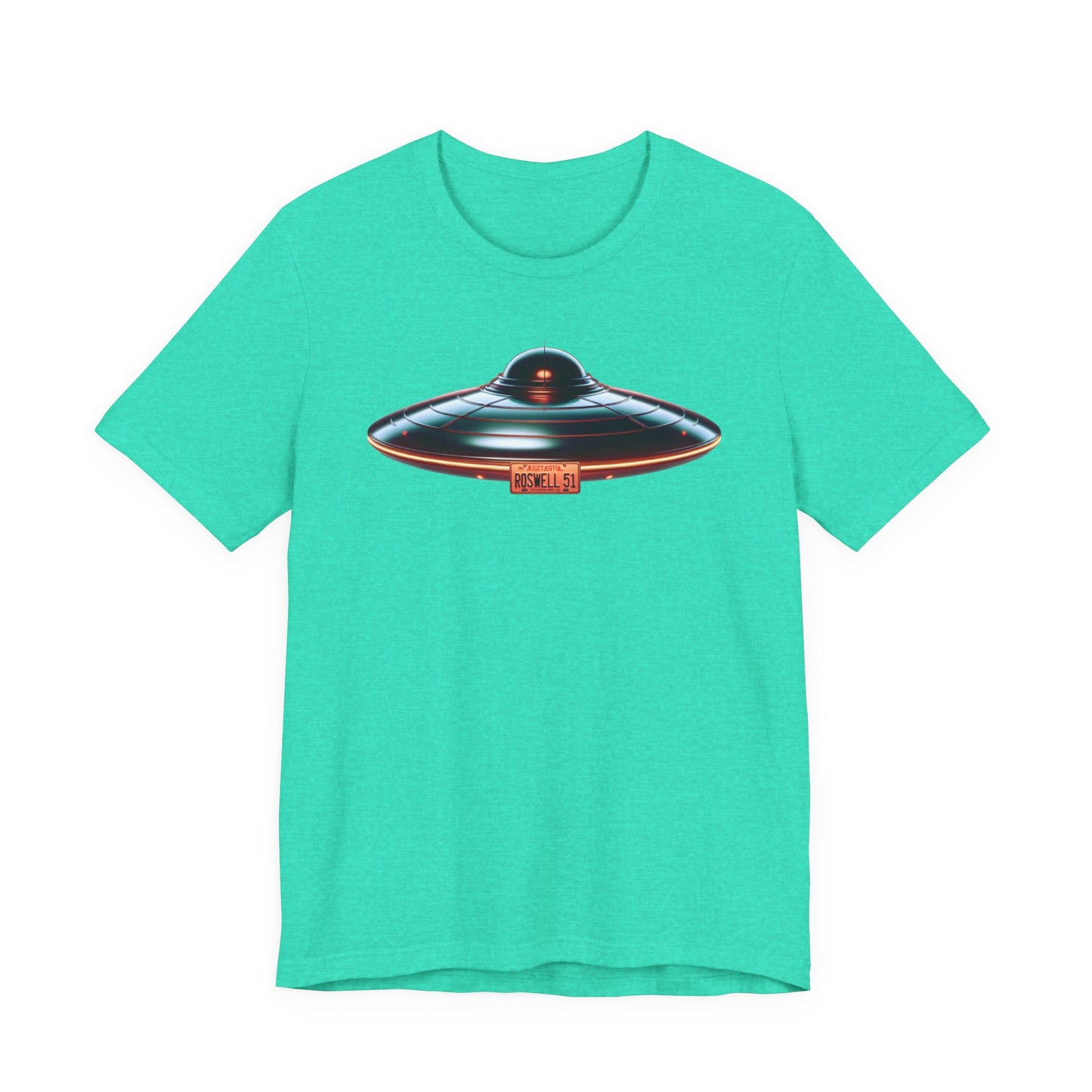 Flying Saucer, Unisex Jersey Short Sleeve Tee - Psychonaut Swag