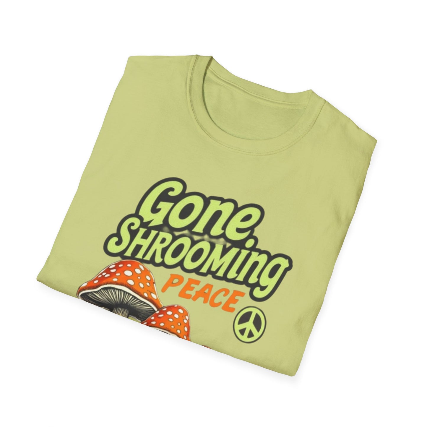 Gone Shrooming Unisex T-Shirt - Funny Mushroom Tee for Nature Lovers, Gift for Hikers, Campers, and Outdoor Enthusiasts - Psychonaut Swag