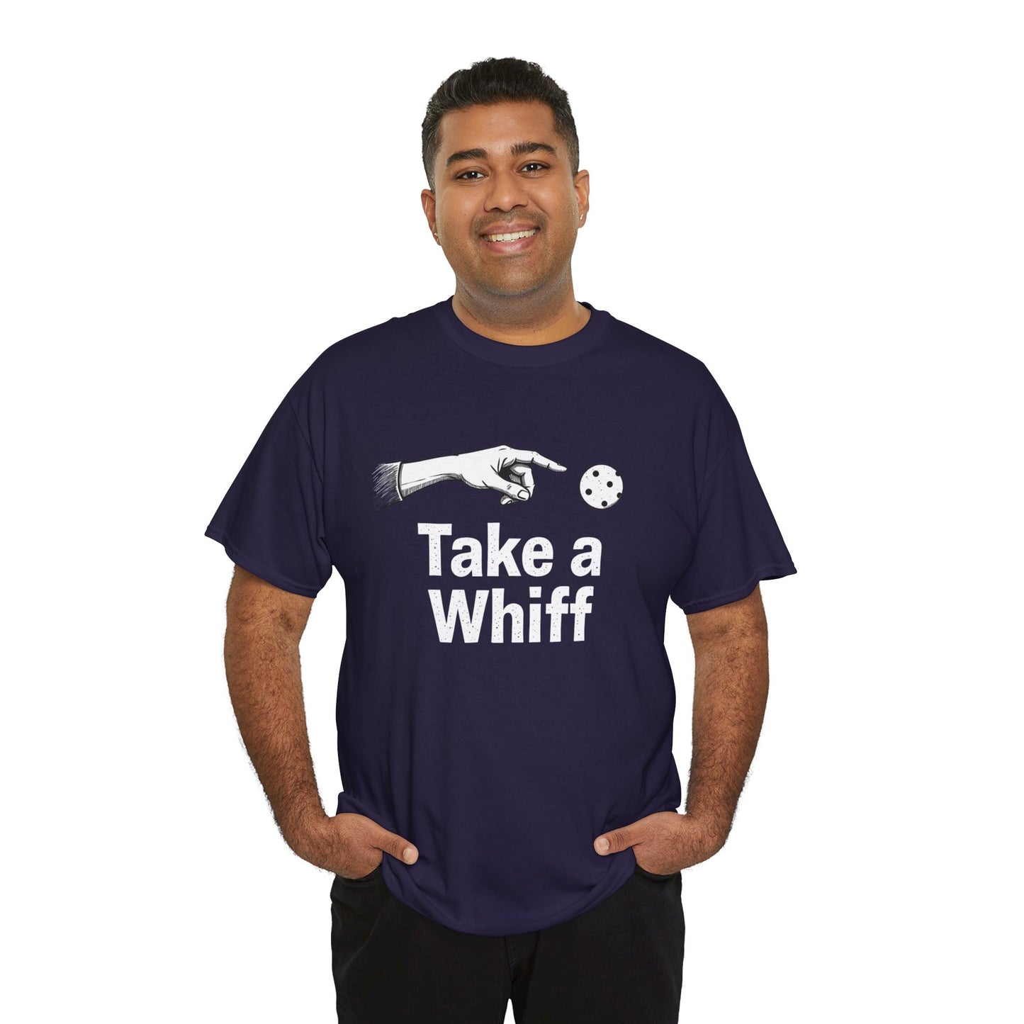 Take a whiff, Unisex Heavy Cotton Tee - Perfect for Fun Gatherings, Casual Outings, Gifts, and Everyday Wear