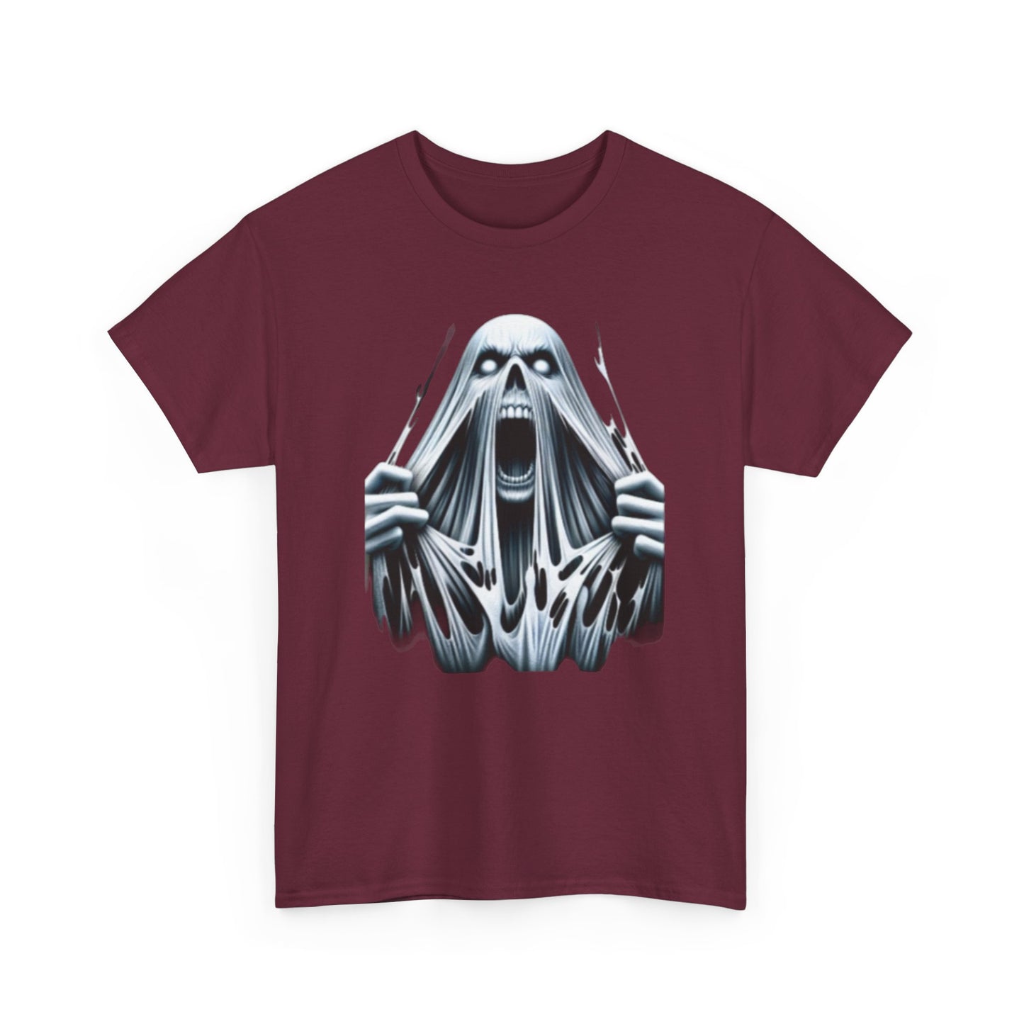 Free Spirit, Unisex Heavy Cotton Tee, Halloween Shirt, Scary Graphic Tee, Horror Movie Merch, Unisex Tee for Spooky Season