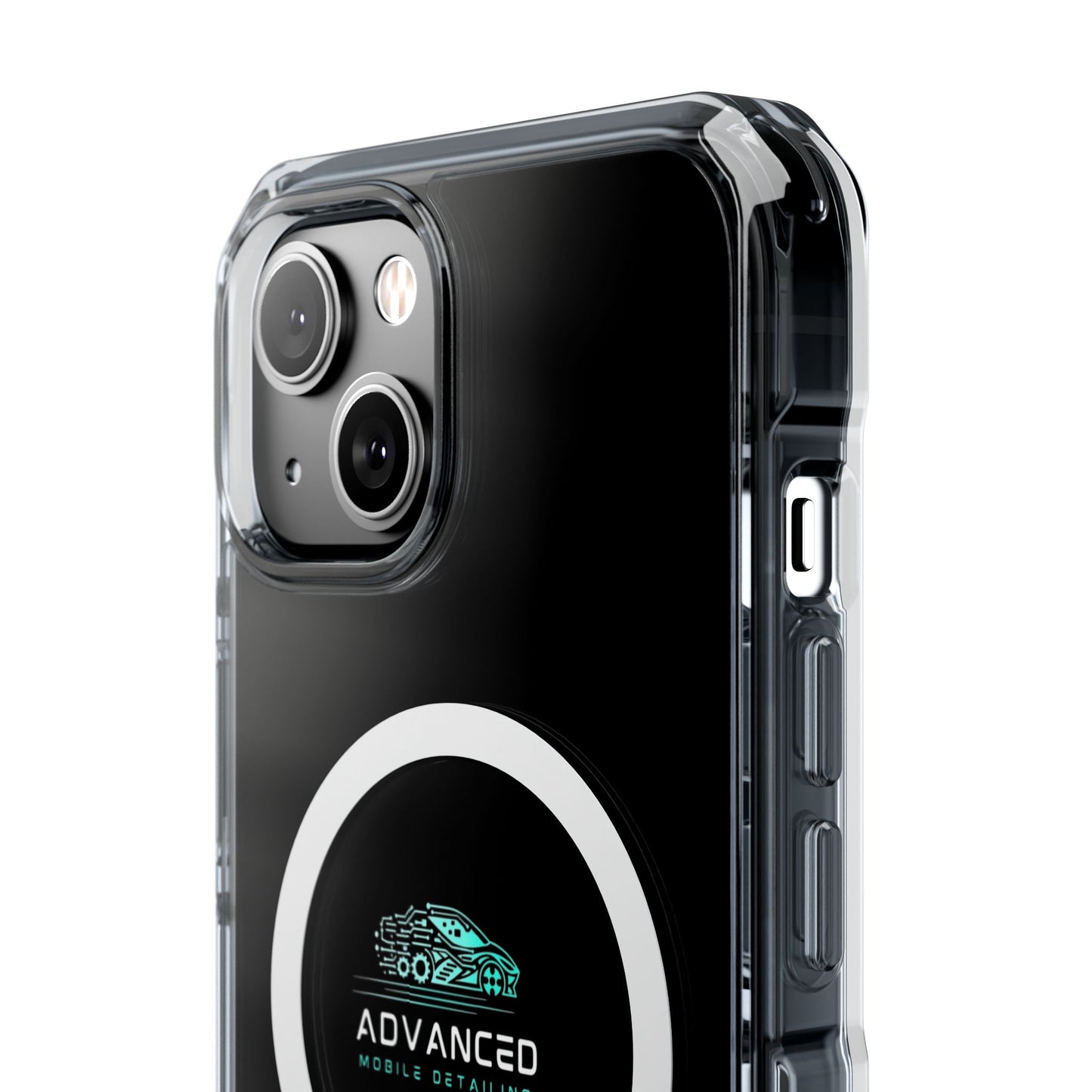 Advanced Mobile Detailing, Phone Case for Car Enthusiasts, Clear Protective Shell, Advanced Mobile Detailing, Customizable Gift, Stylish Phone Accessory