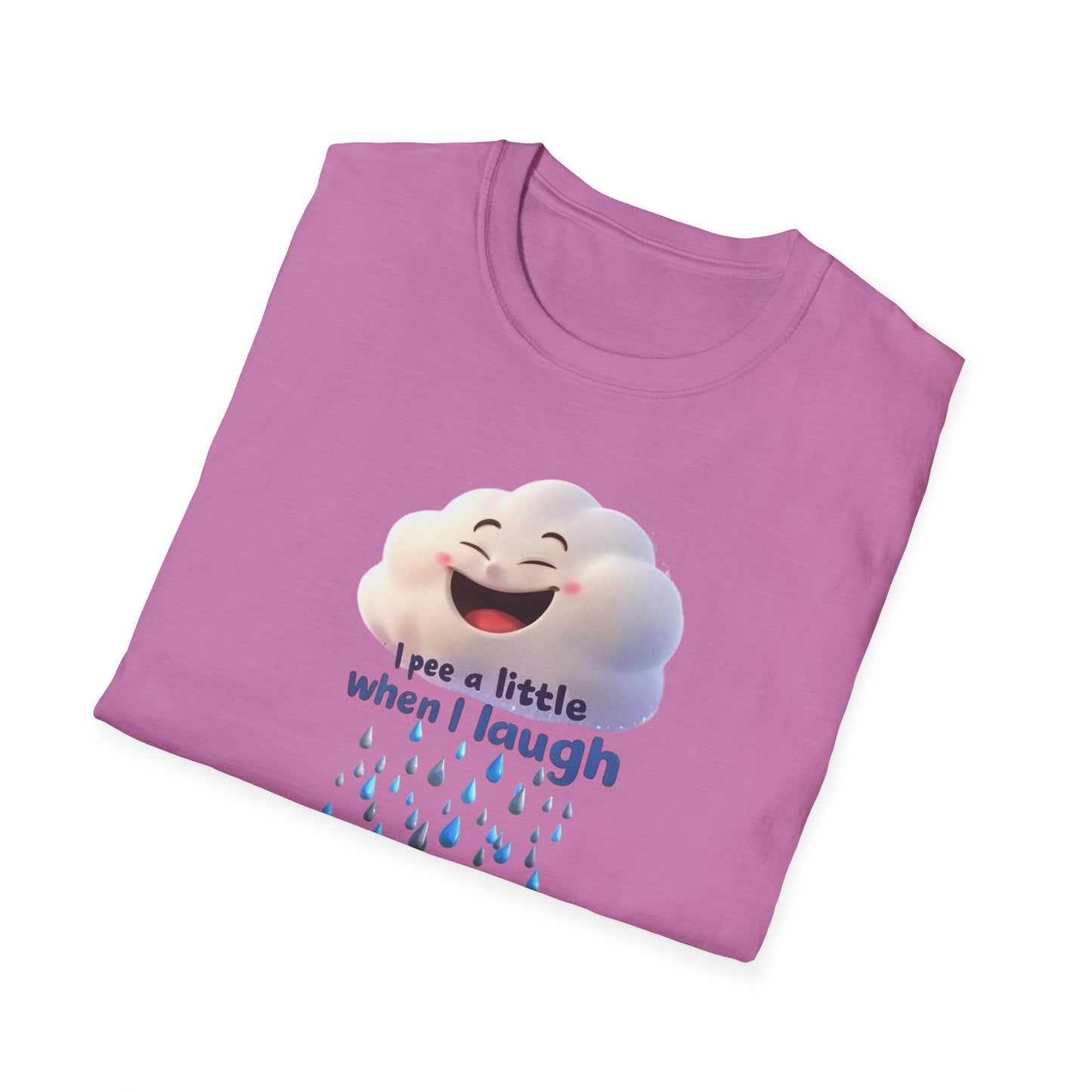 Cloud Laughing Causes Rains, Unisex Softstyle T-Shirt