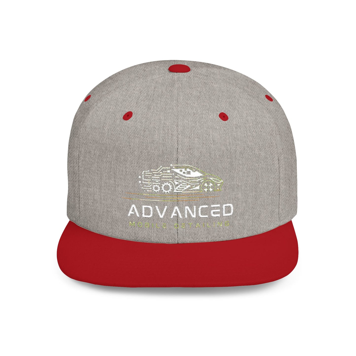 Mobile Detailing, Stylish Flat Bill Snapback Hat - Perfect for Summer Outings, Sports Events, Festivals, Stylish Gift, Trendy Fashion Accessory