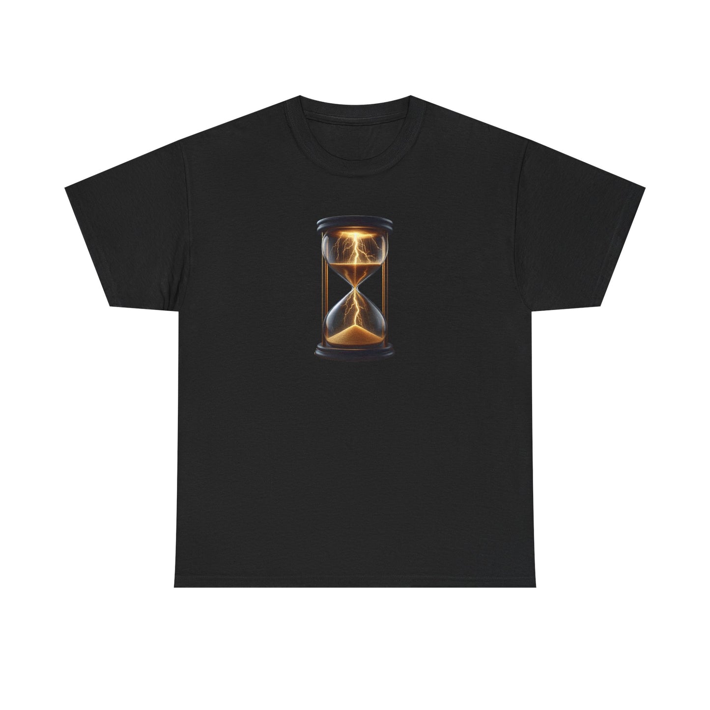 Static Time, Unisex Heavy Cotton Tee - Psychonaut Swag