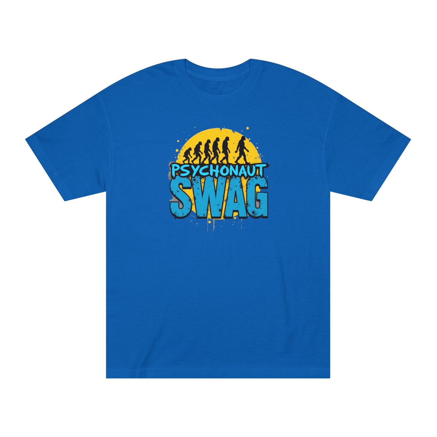 Psycho Swag Unisex Classic Tee - Trendy Graphic T-Shirt for Gamers & Psychonauts, Quirky Gift, Casual Wear, Unique Fashion - Psychonaut Swag
