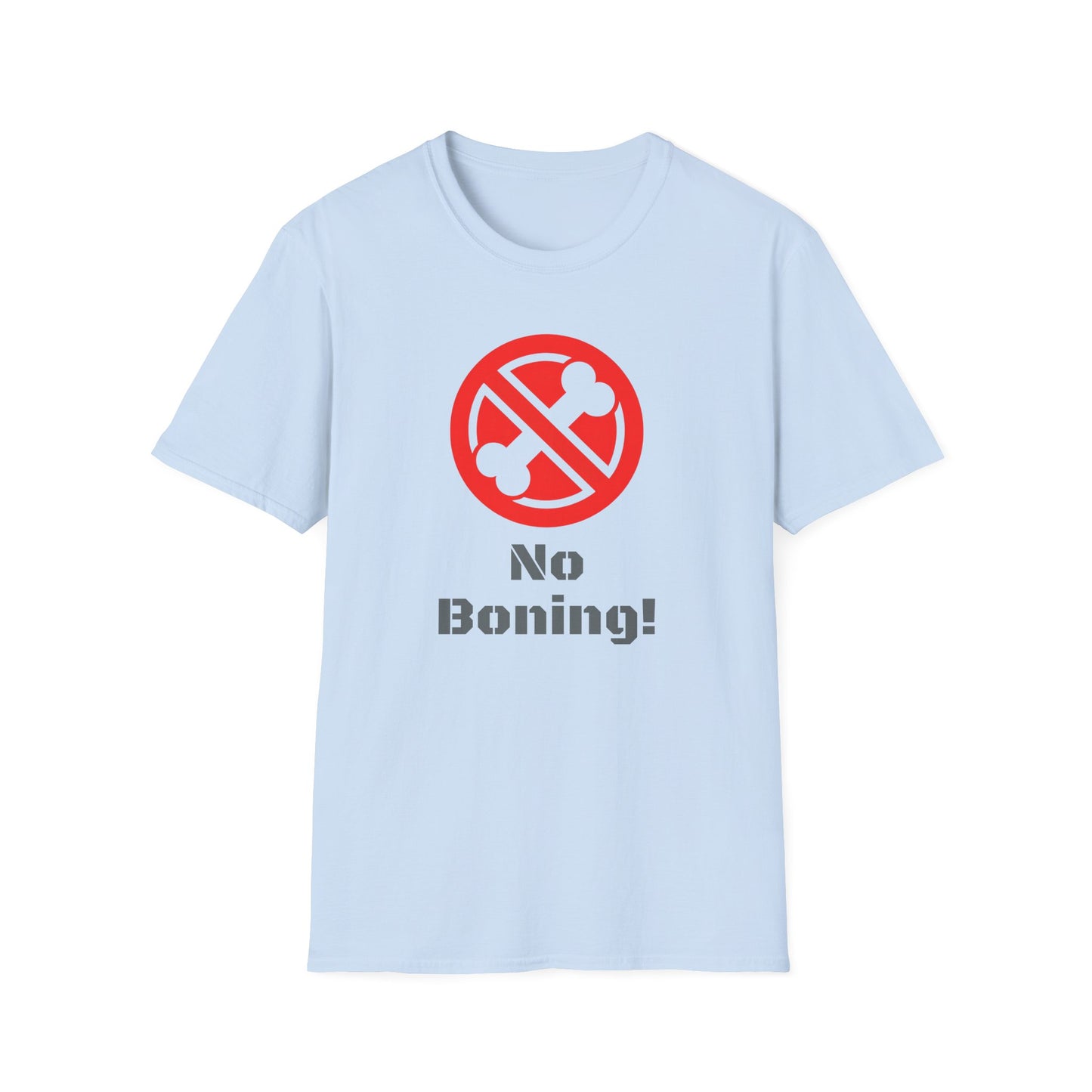 No Boning, Unisex Softstyle T-Shirt - Psychonaut Swag