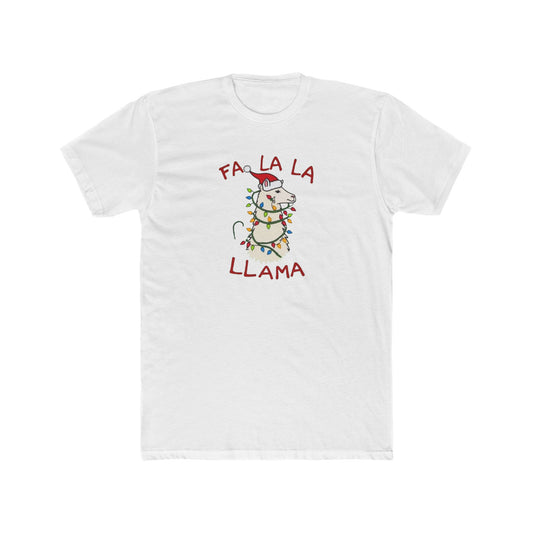 Fa La La Llama Christmas Tee