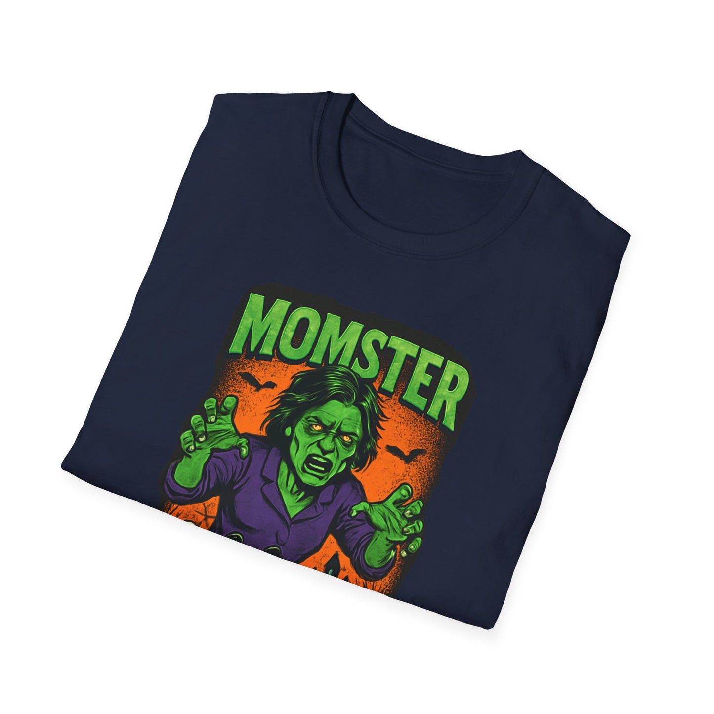 Halloween Momster T-Shirt, Unisex Spooky Tee, Cute Halloween Shirt, Gift for Halloween Lovers, Family Costume Shirt, Trick or Treat Shirt