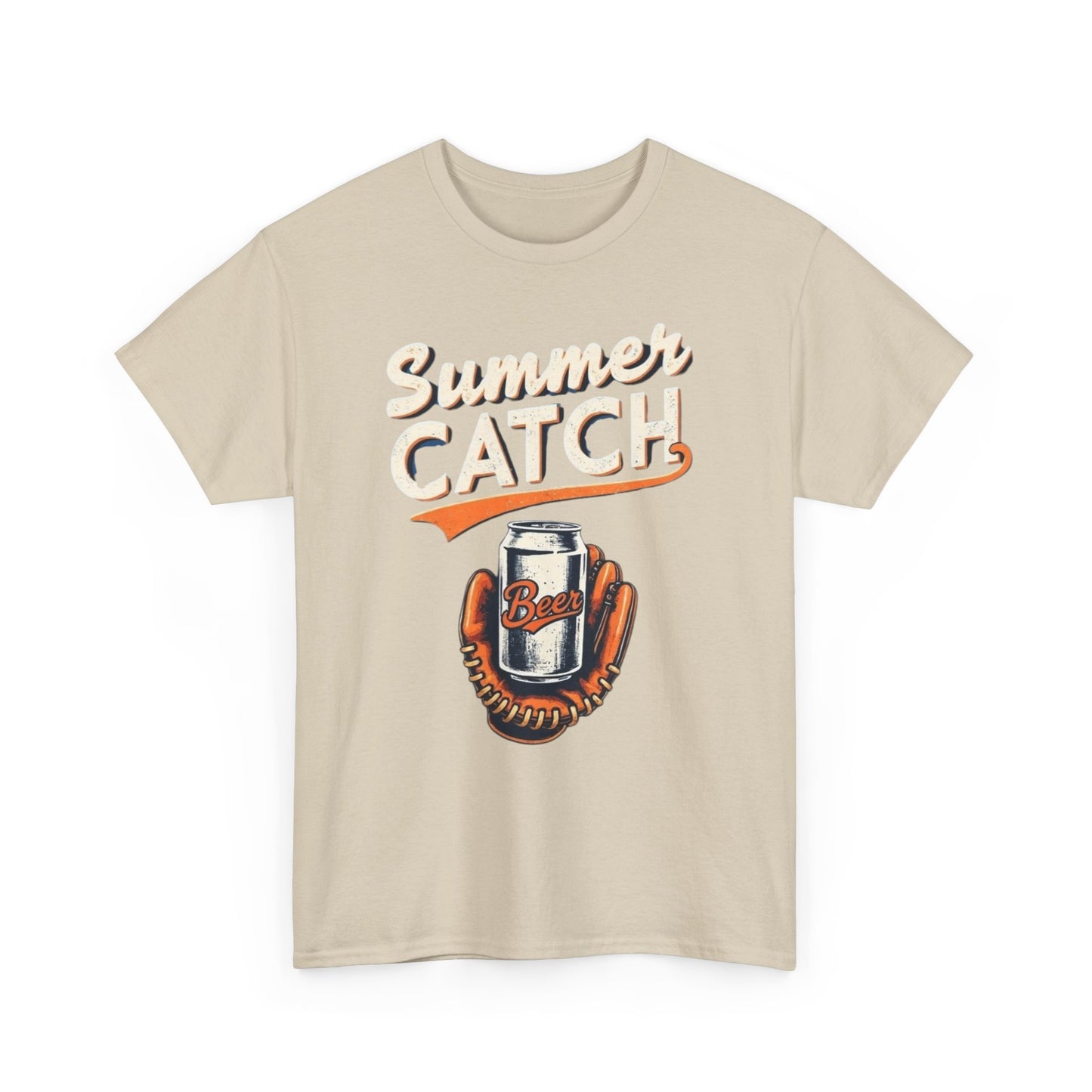 Summer Catch Tee, Casual Summer Shirt, Gift for Beer Lovers, Fun Graphic T-Shirt, Perfect for BBQs and Picnics - Psychonaut Swag