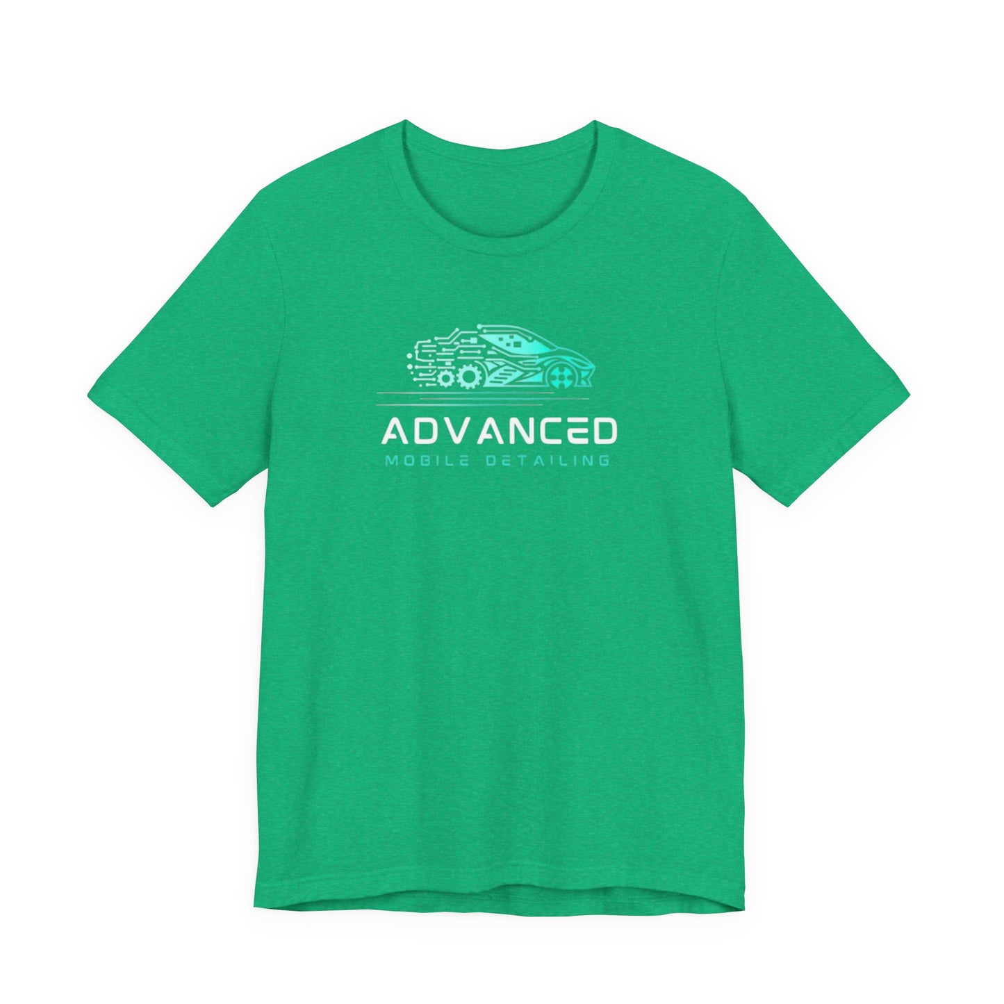 Advanced Mobile Detailing, Super soft style, Unisex Tee, Car Enthusiast Shirt, Automotive Gift, Stylish Car Wash Tee, Perfect for Mechanics, Birthday or Holiday Gift