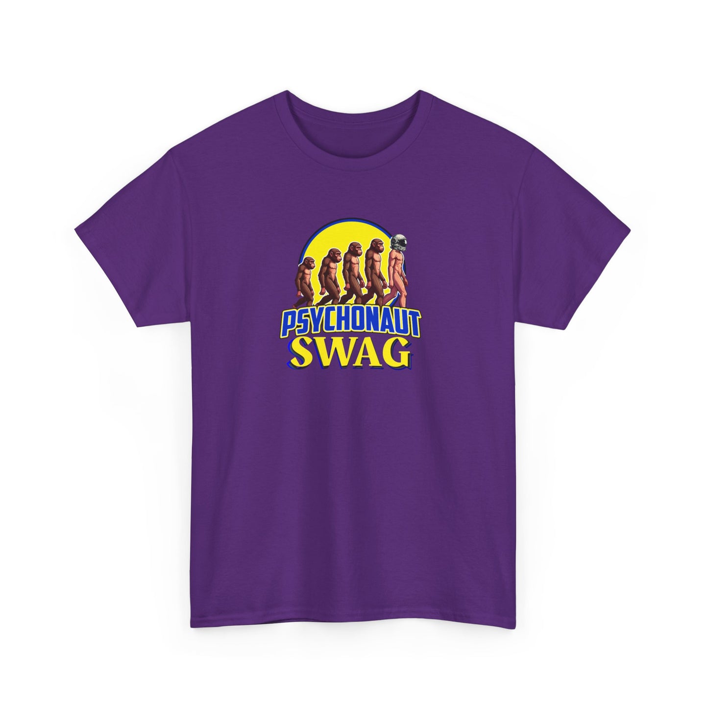 Psychonaut swag small biz, Heavy Cotton Tee, Cool Graphic T-Shirt, Streetwear Top, Gift for Psychonauts, Fun Casual Wear