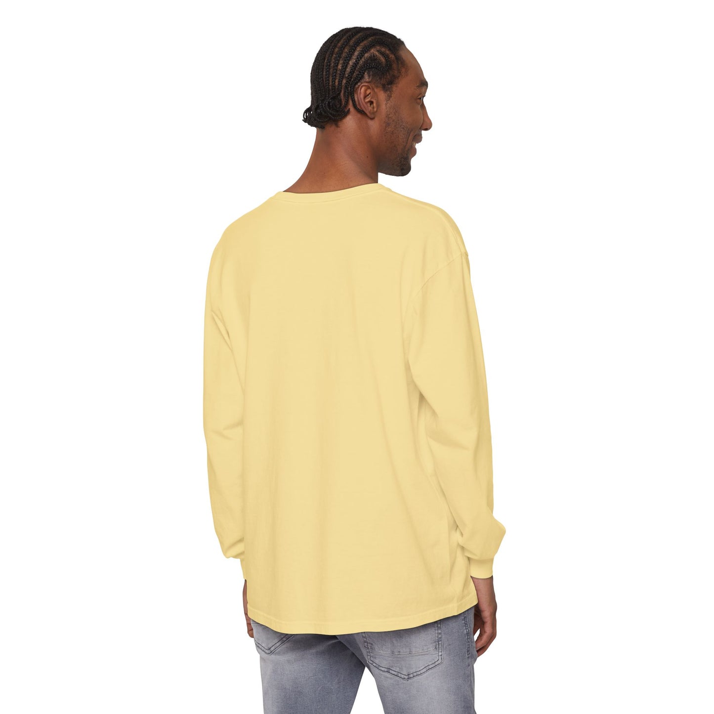 Rainbow, Unisex Garment-dyed Long Sleeve T-Shirt - Psychonaut Swag