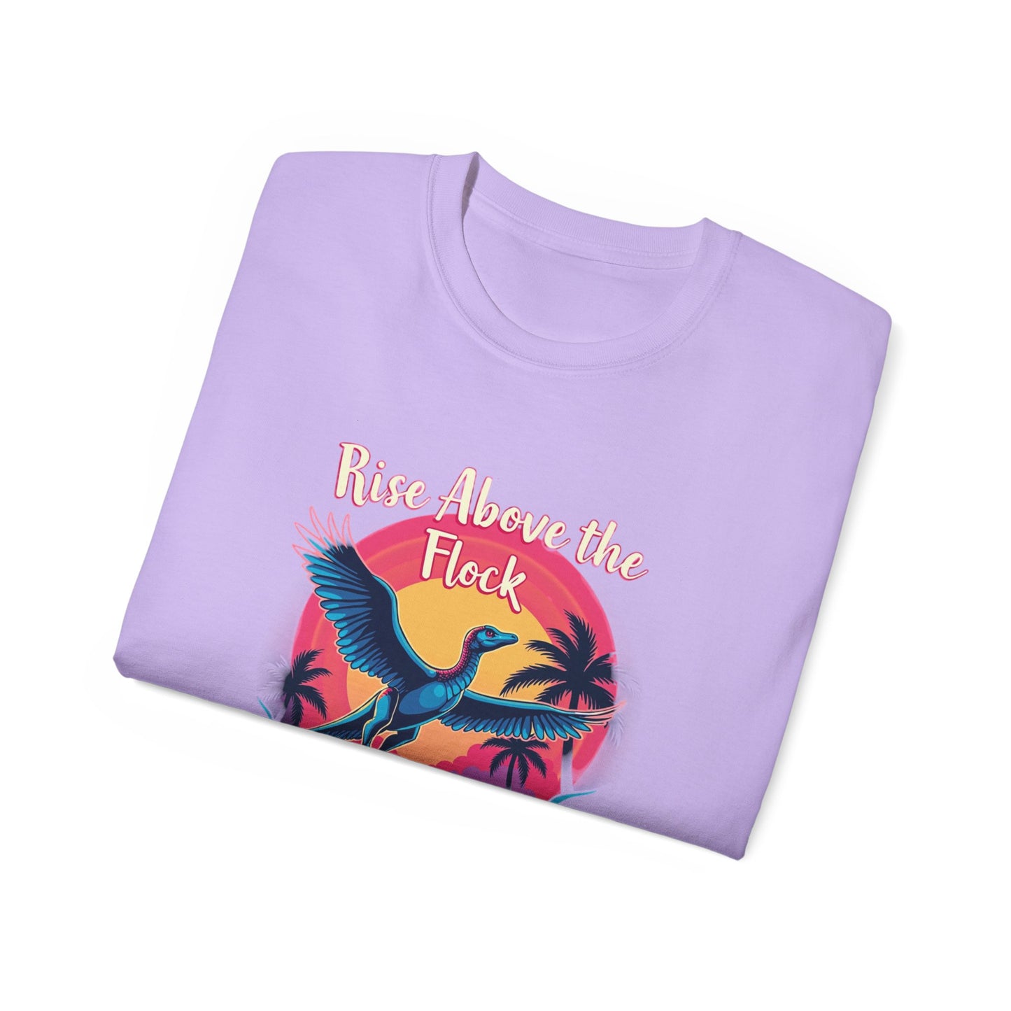 Rise Above the Flock Unisex Ultra Cotton Tee - Tropical Vibe Shirt - Psychonaut Swag