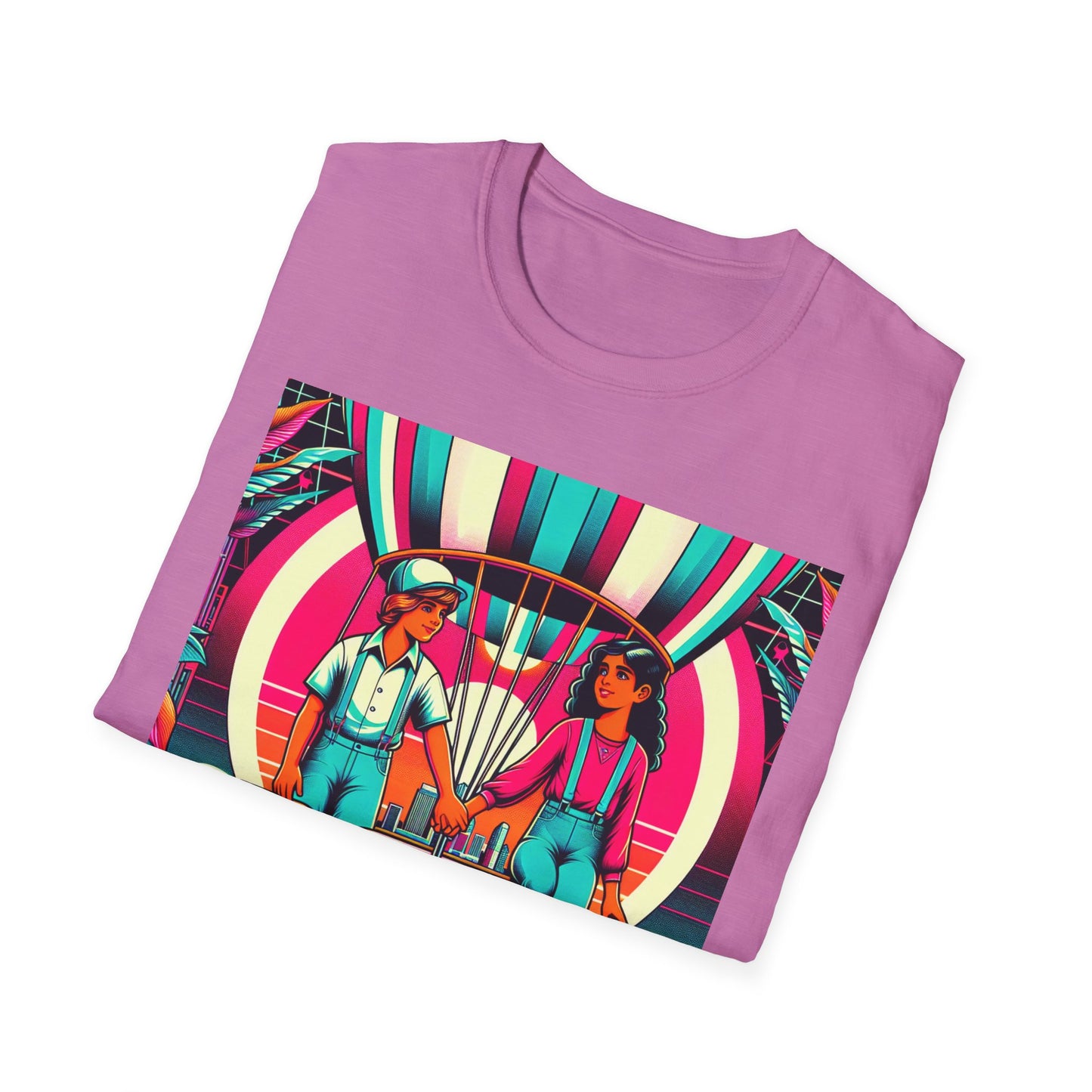 Hold On, Unisex Softstyle T-Shirt - Psychonaut Swag
