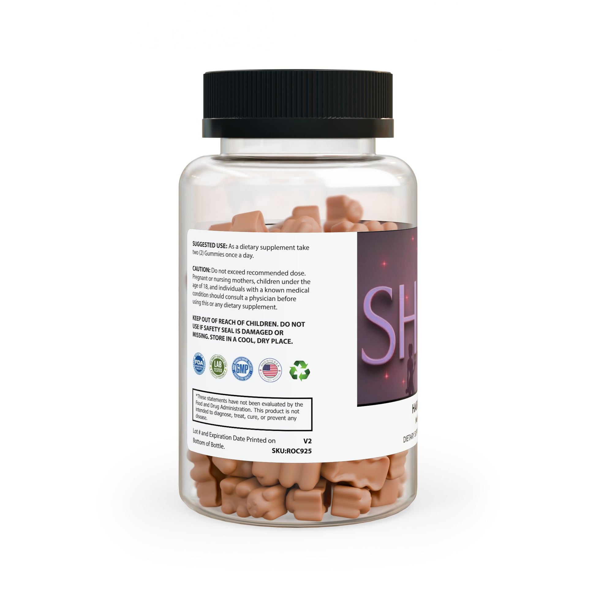 Shape Supplements Hair Vitamin Gummies (60 Gummies) - Psychonaut Swag
