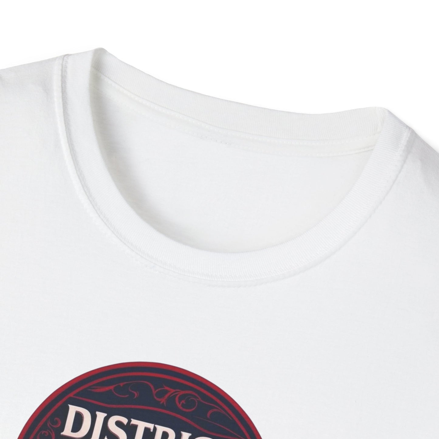 District of America, Washington DA, Unisex Softstyle T-Shirt - Psychonaut Swag