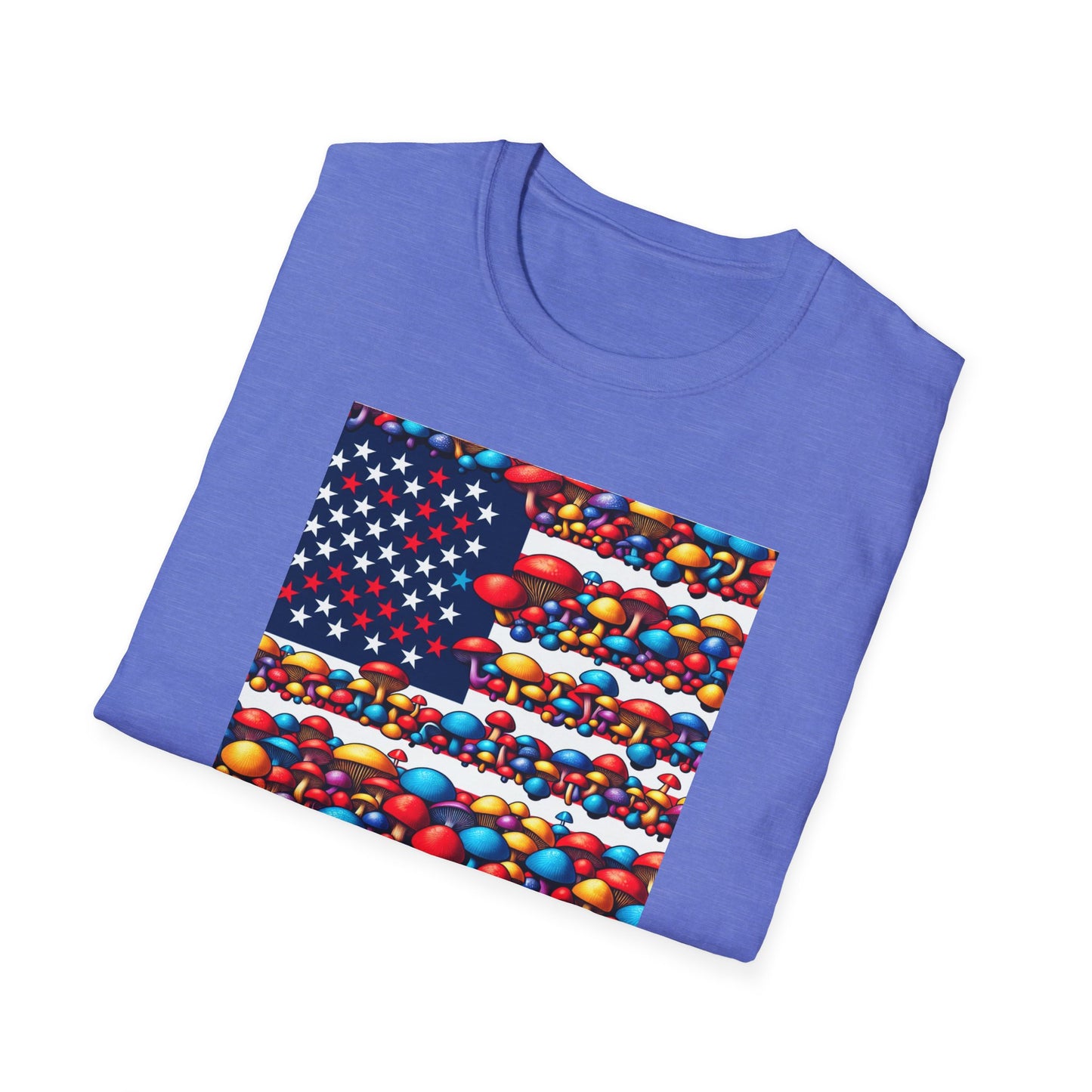 Psychedelic America Softstyle T-Shirt - Psychonaut Swag