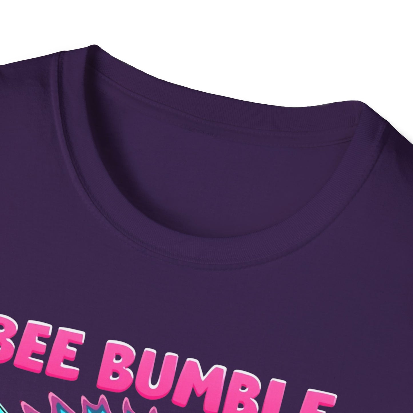 Bee Bumble T-Shirt, Retro Graphic Tee, Softstyle Unisex Shirt, Summer Fashion, Gift for Beekeepers, Eco-Friendly Tee - Psychonaut Swag