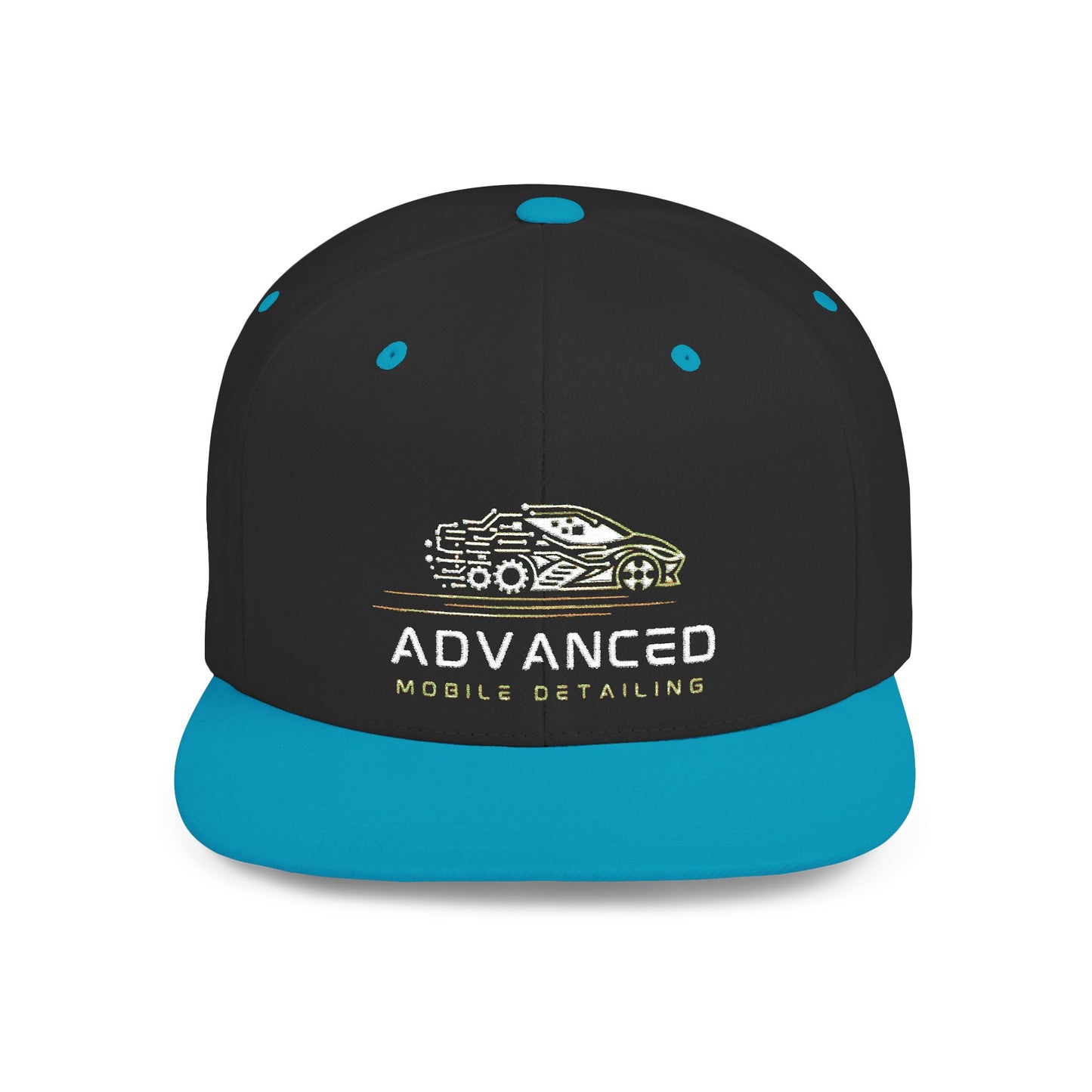 Mobile Detailing, Stylish Flat Bill Snapback Hat - Perfect for Summer Outings, Sports Events, Festivals, Stylish Gift, Trendy Fashion Accessory