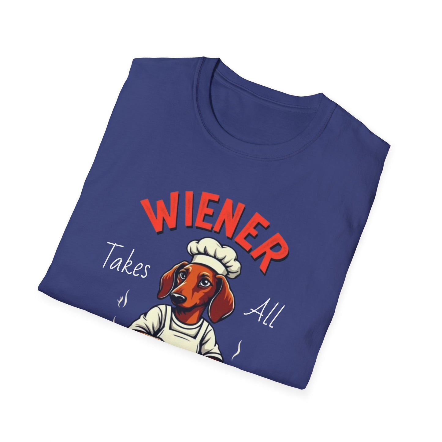 Wiener takes all, Dog Humor T-Shirt, Funny Pet Lover Gift, Cute Dog Tee, Unisex Funny Shirt, Dog Lover's Apparel - Psychonaut Swag