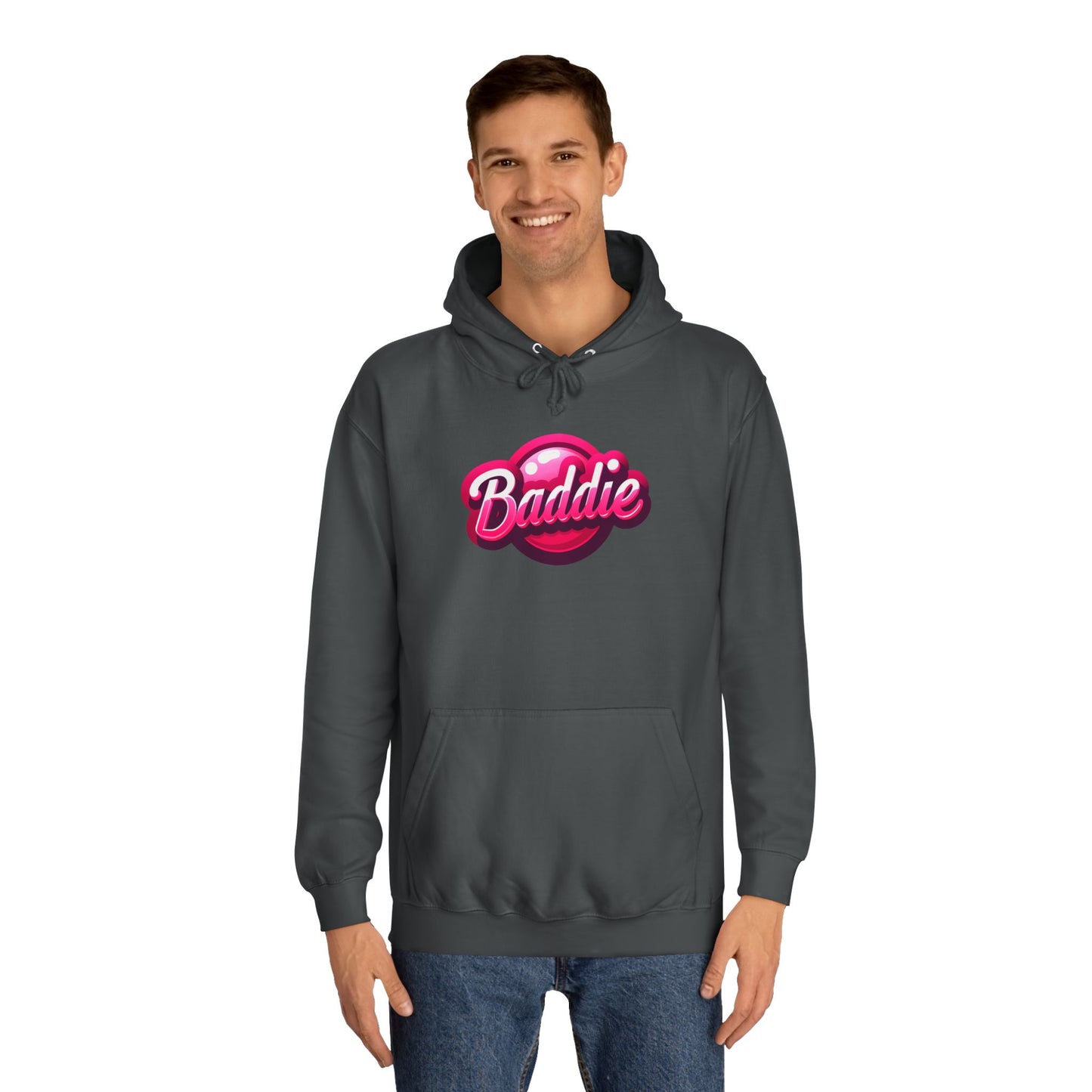 Baddie, Unisex College Hoodie - Psychonaut Swag