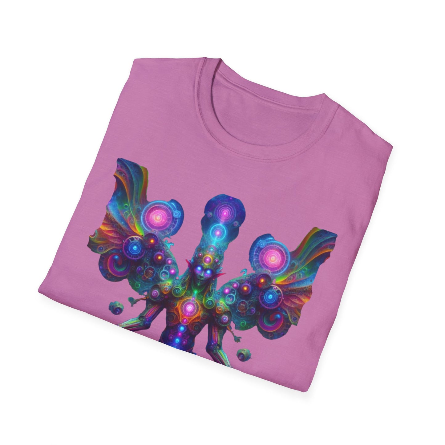 Mechanical Elf, Psychonaut Swag, Unisex Softstyle T-Shirt - Psychonaut Swag