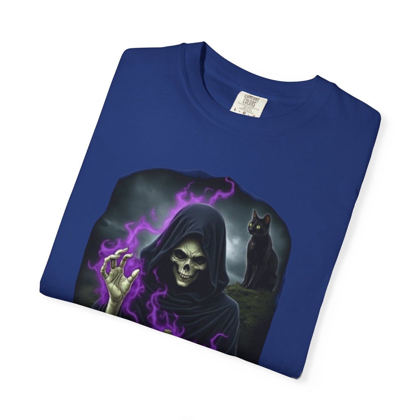 Spooky Halloween T-Shirt, Unisex Garment-Dyed Tee, Trick or Treat Shirt, Fall Fashion, Halloween Costume, Gift for Halloween Lovers