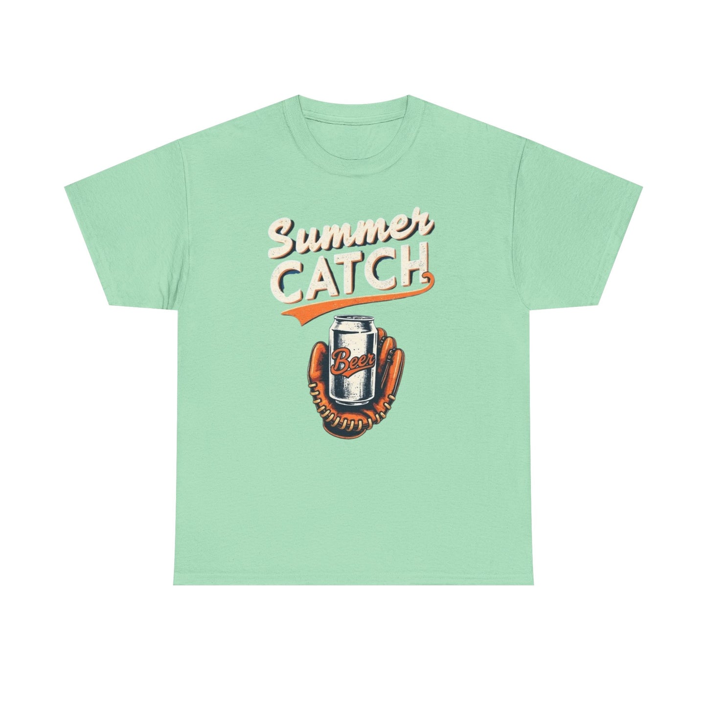 Summer Catch Tee, Casual Summer Shirt, Gift for Beer Lovers, Fun Graphic T-Shirt, Perfect for BBQs and Picnics - Psychonaut Swag