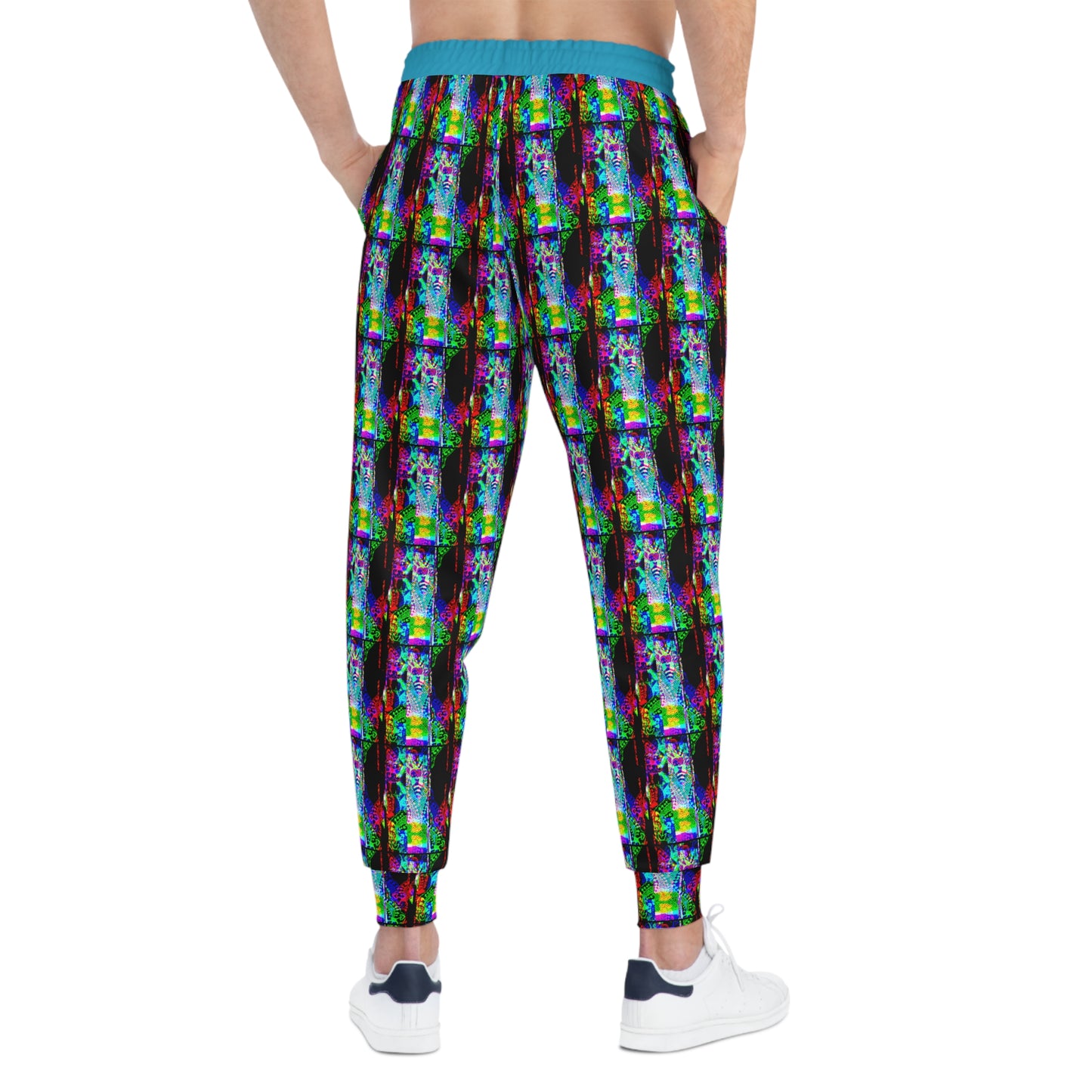 Bee Man Athletic Joggers (AOP) - Psychonaut Swag