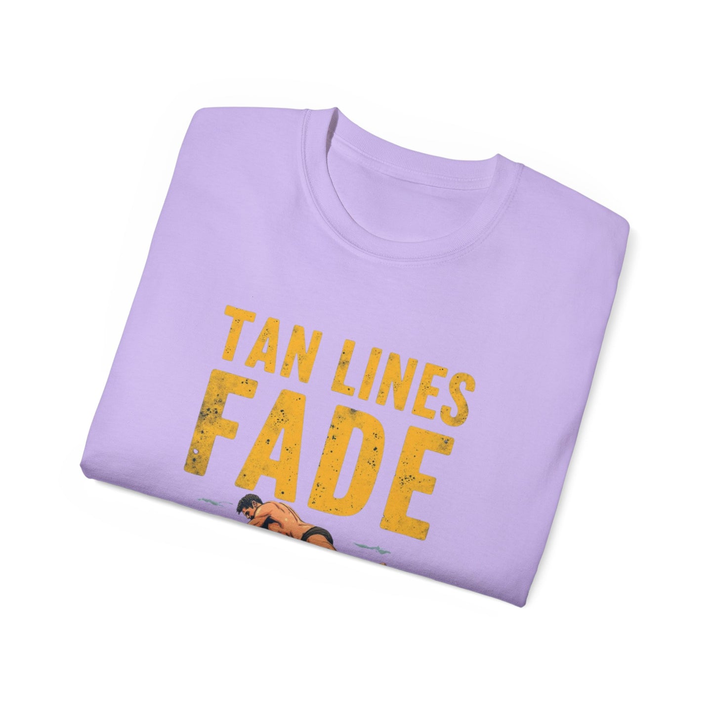 Surfer Tan Lines Tee, Unisex Cotton Shirt, Vacation Apparel, Beach Day Outfit, Casual Summer Clothing