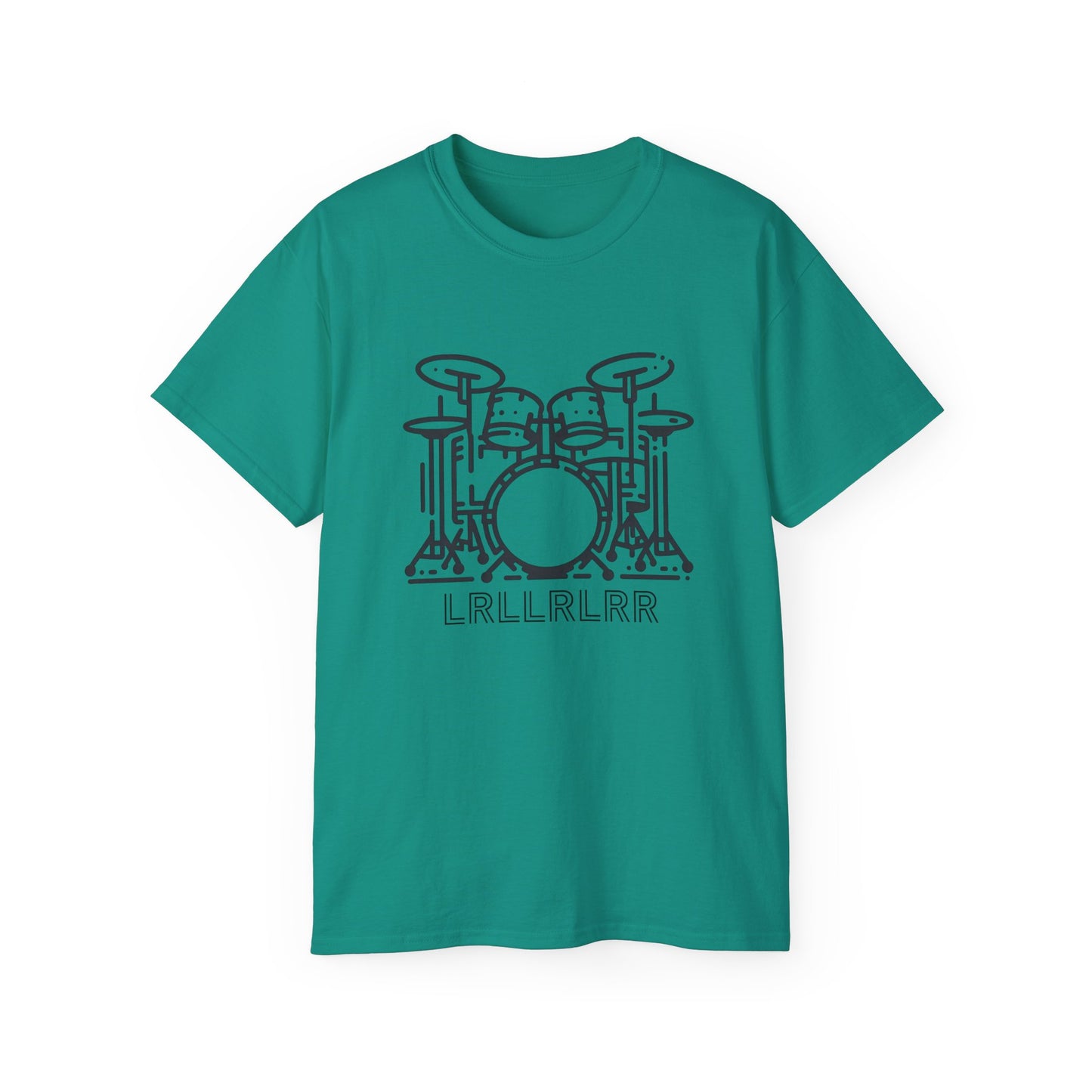 Drum-A-Diddle, Drumset Paradiddle, Unisex Ultra Cotton Tee - Psychonaut Swag