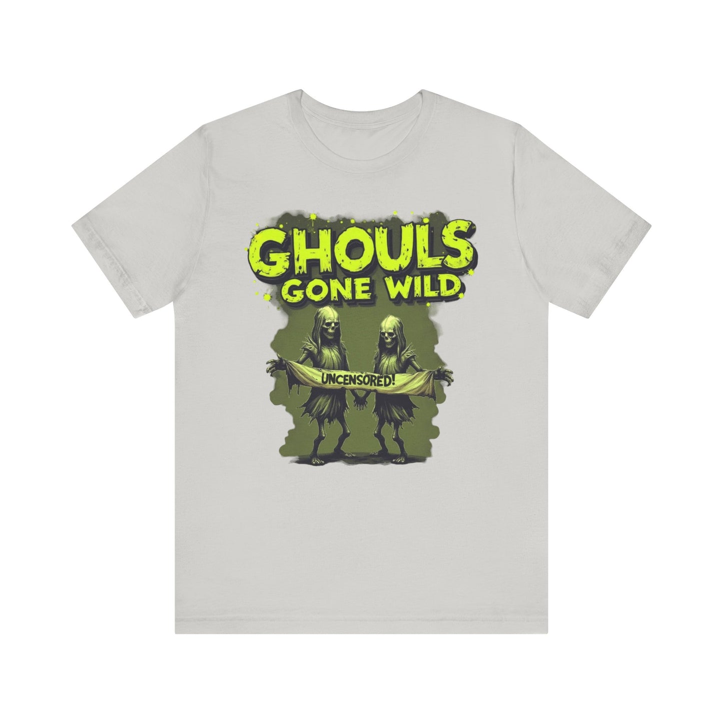 Ghouls Gone Wild Tee, Funny Halloween T-Shirt, Unisex Graphic Tee, Spooky Party Shirt, Casual Wear for Halloween