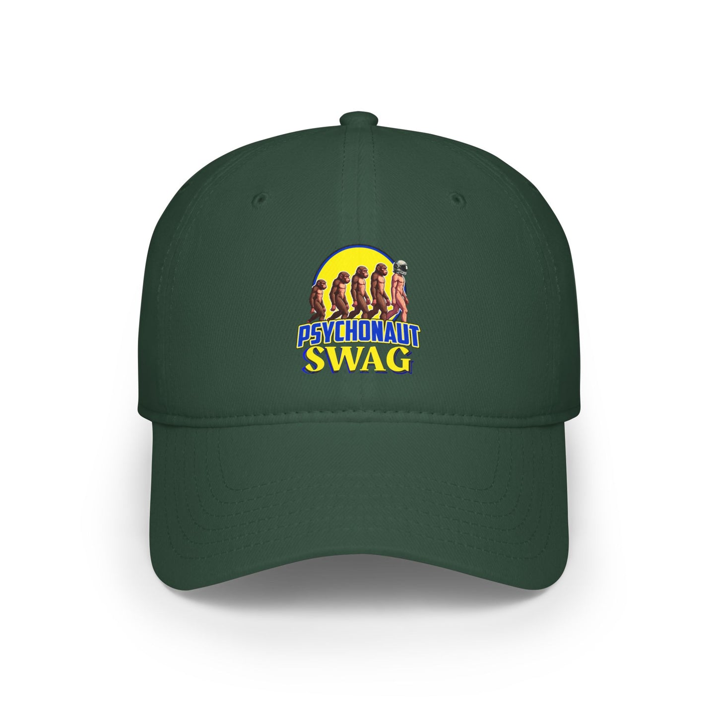 Psychonaut Swag Low Profile Baseball Cap, Casual Hat, Gift for Gamers, Streetwear Accessory, Summer Vibes, Trendy Headwear - Psychonaut Swag