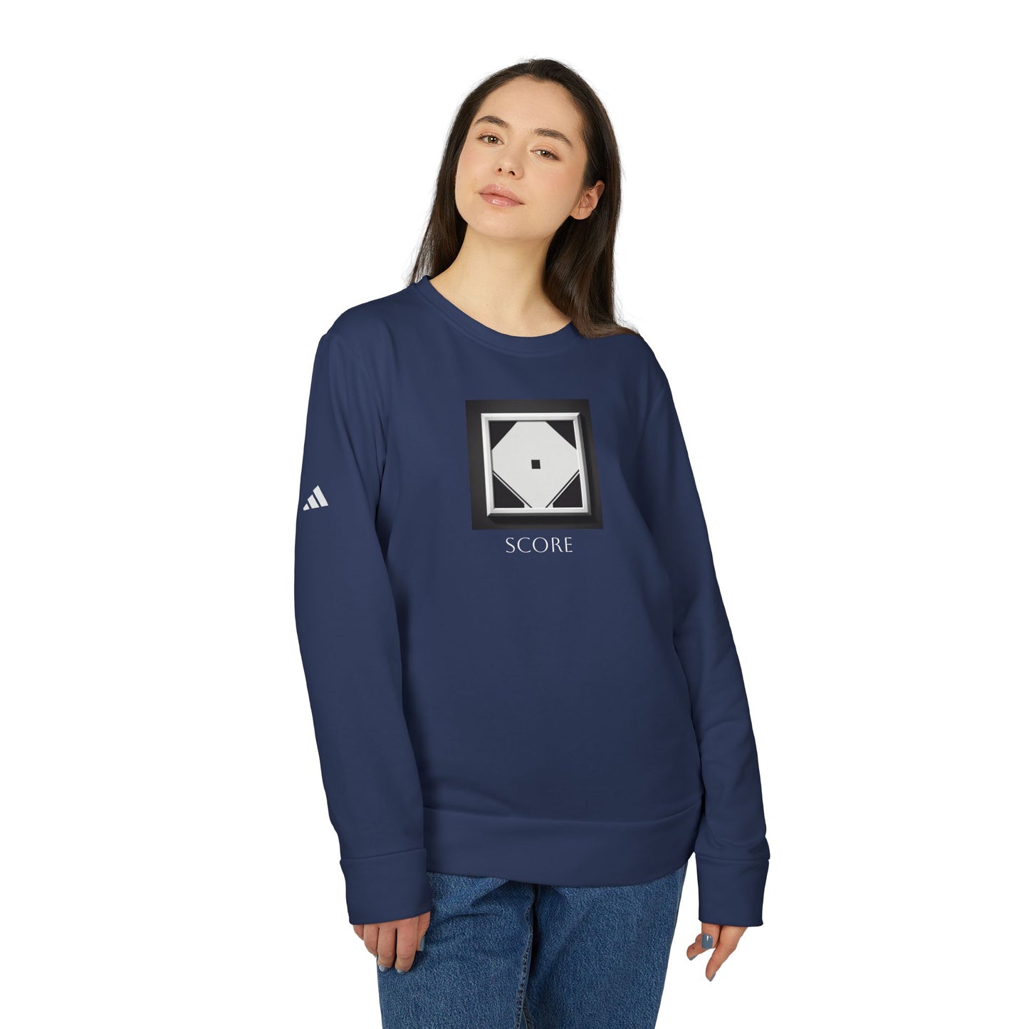 Score, adidas Unisex Fleece Crewneck Sweatshirt - Psychonaut Swag