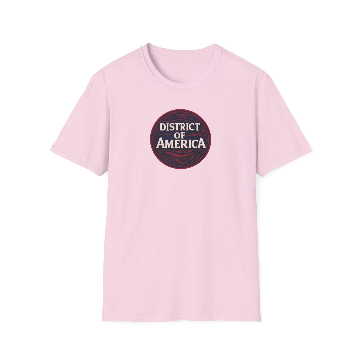 District of America, Washington DA, Unisex Softstyle T-Shirt - Psychonaut Swag