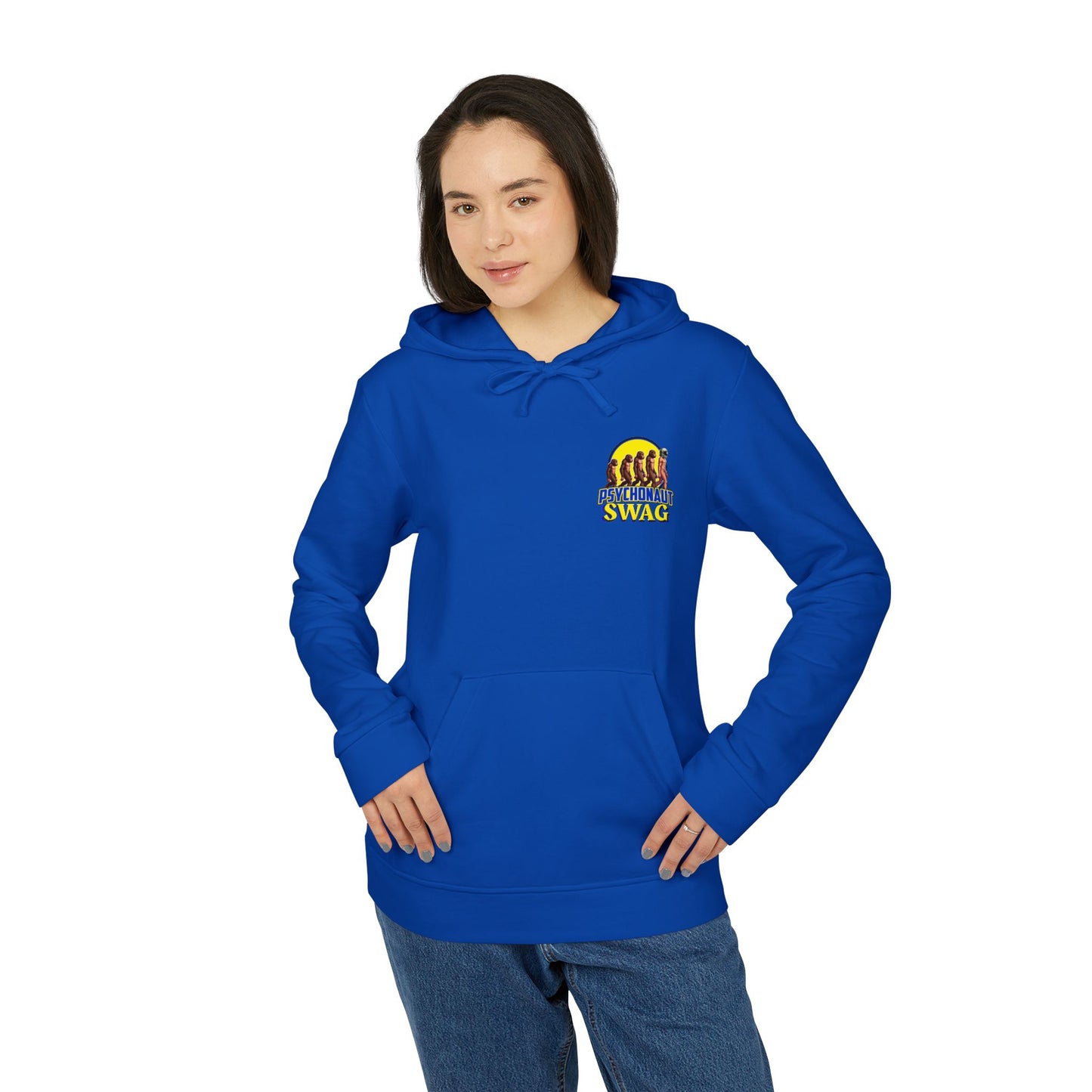 Psychonat Swag Logo, adidas Unisex Fleece Hoodie - Psychonaut Swag
